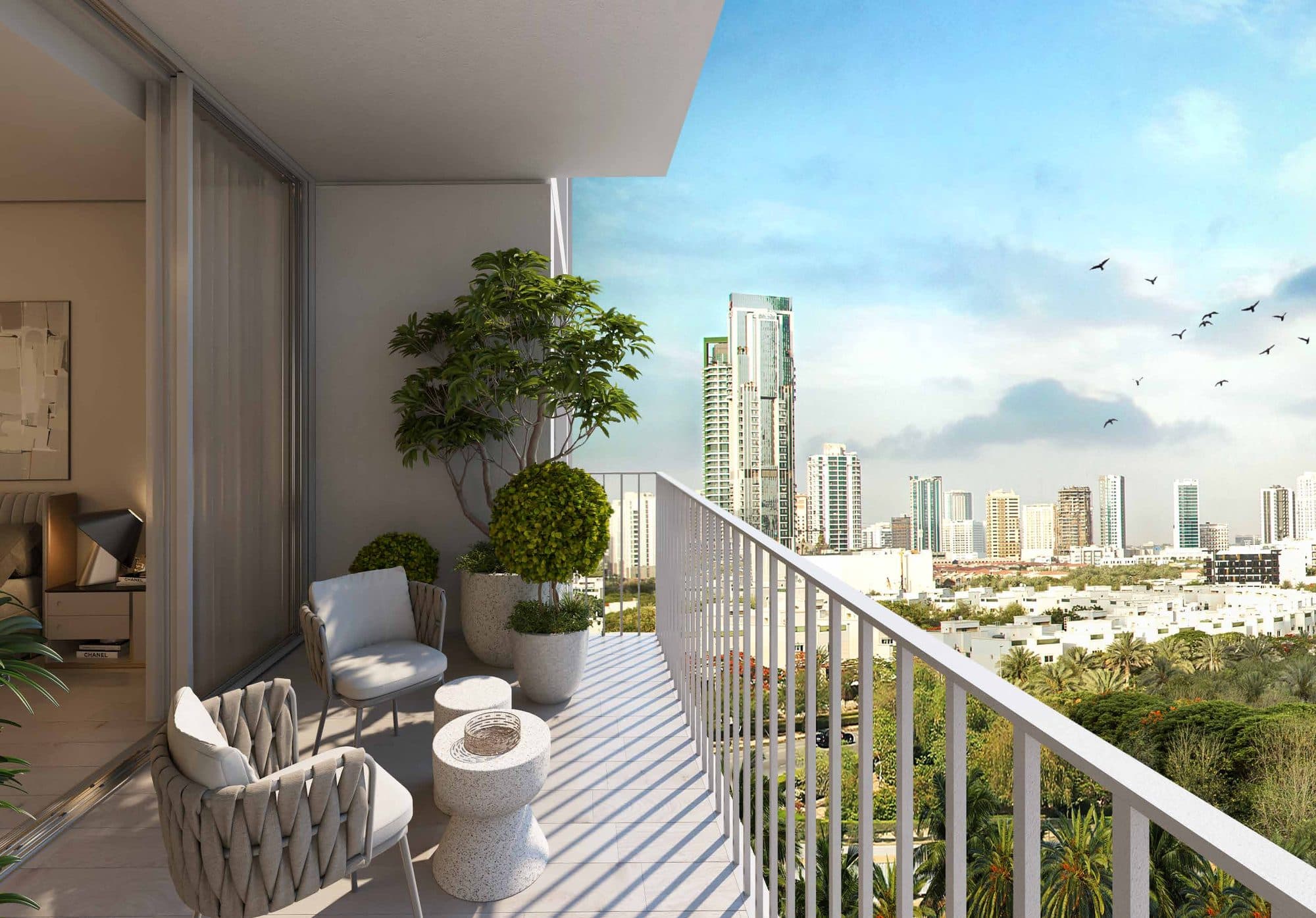 Luma Park Views — Balcony skyline