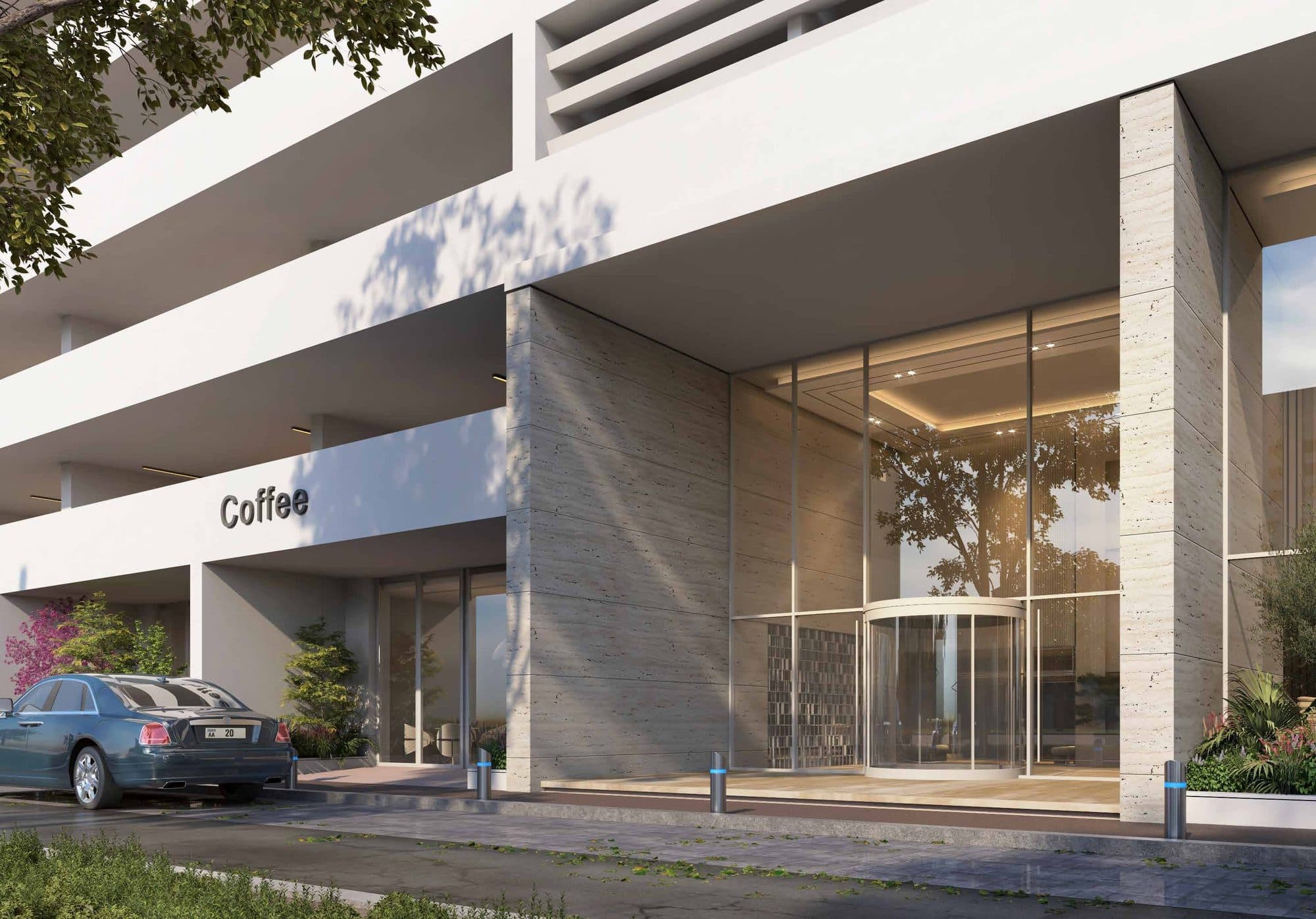 Luma Park Views — Entrance cafe