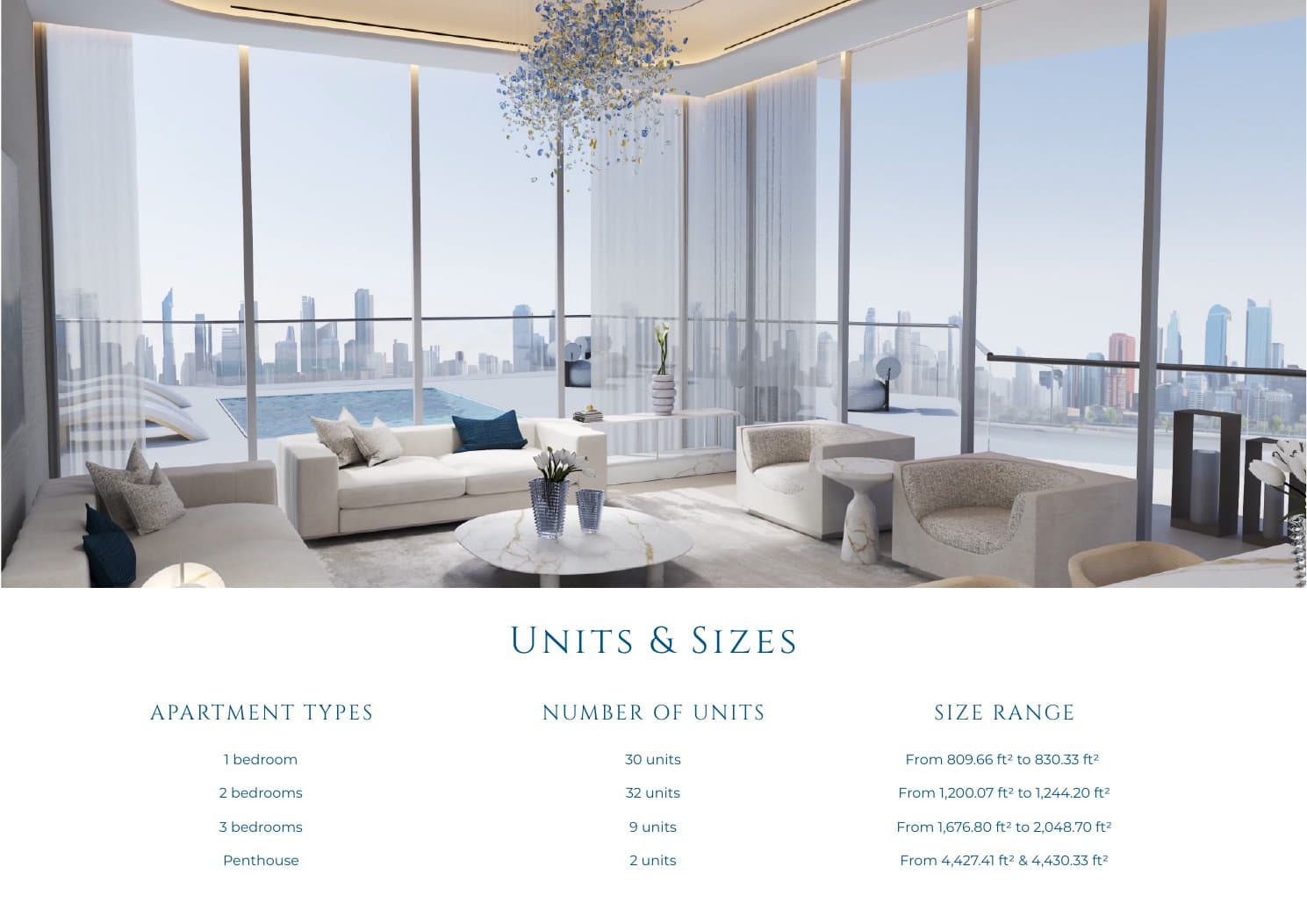 Luxury Canal Residences — Living room