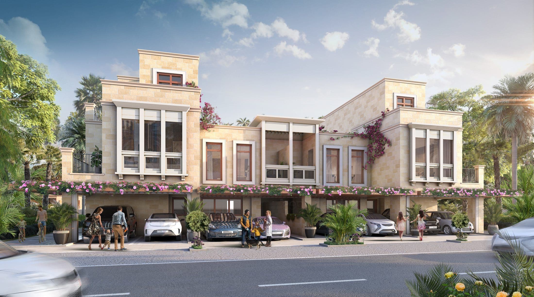 Malta (DAMAC Lagoons) — Exterior street