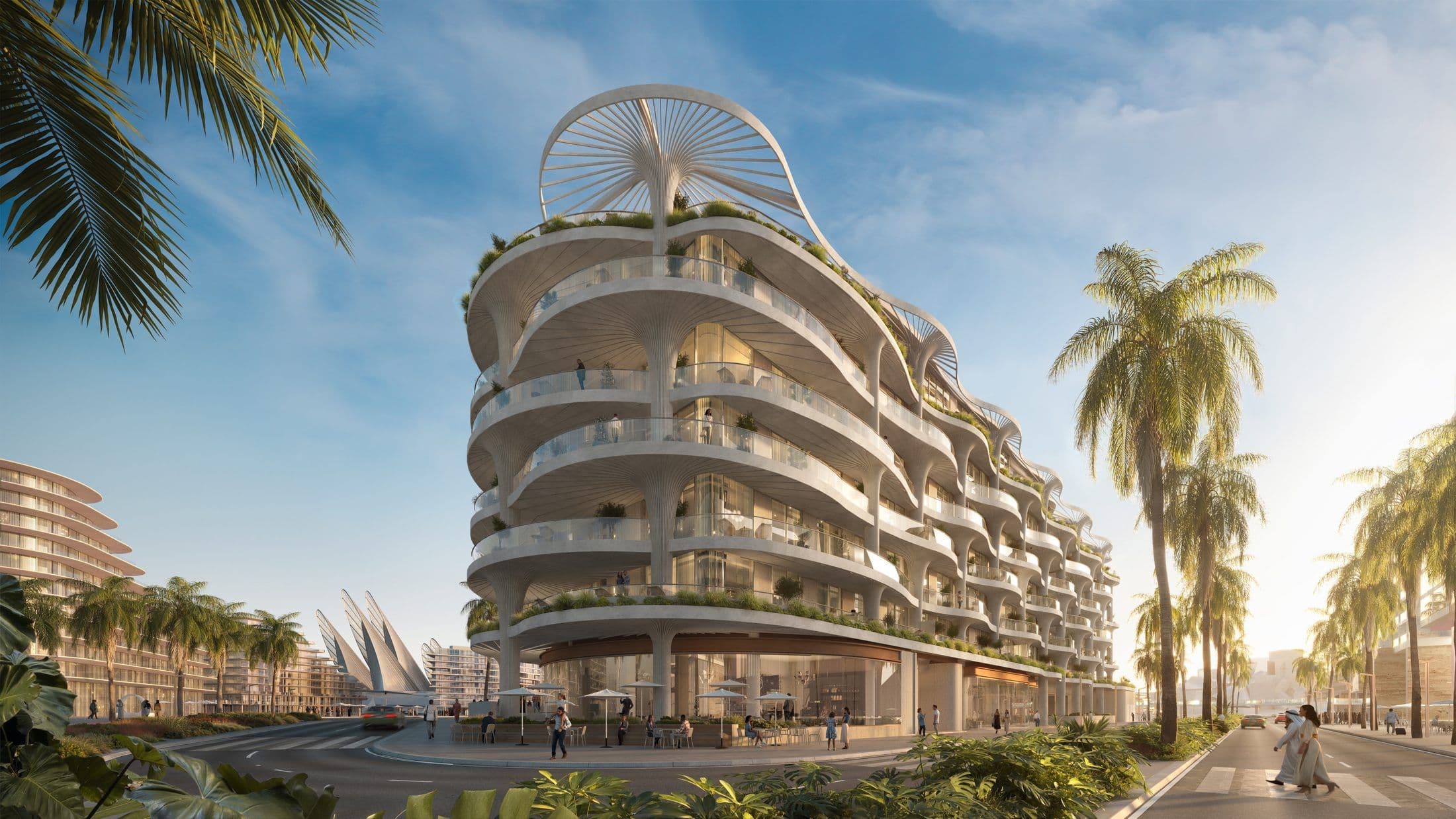 Mamsha Palm — Exterior facade