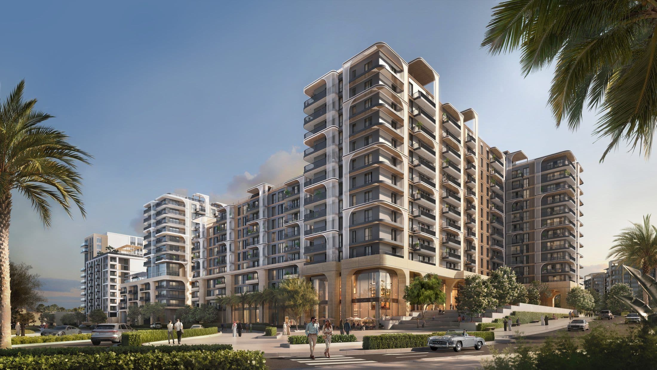 Manarat Living III — Exterior street