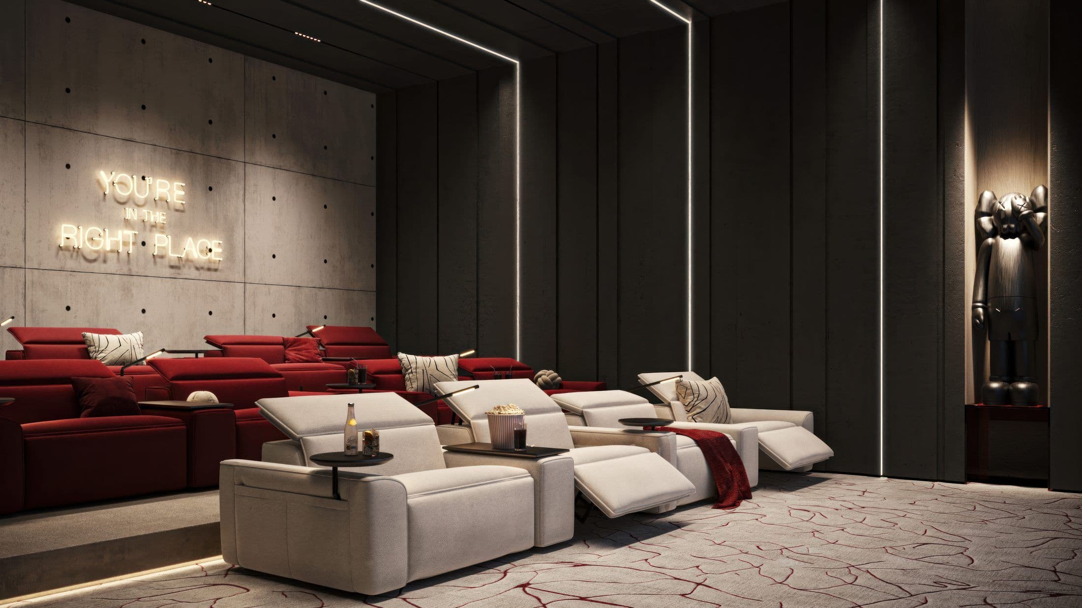 Manarat Living III — House cinema