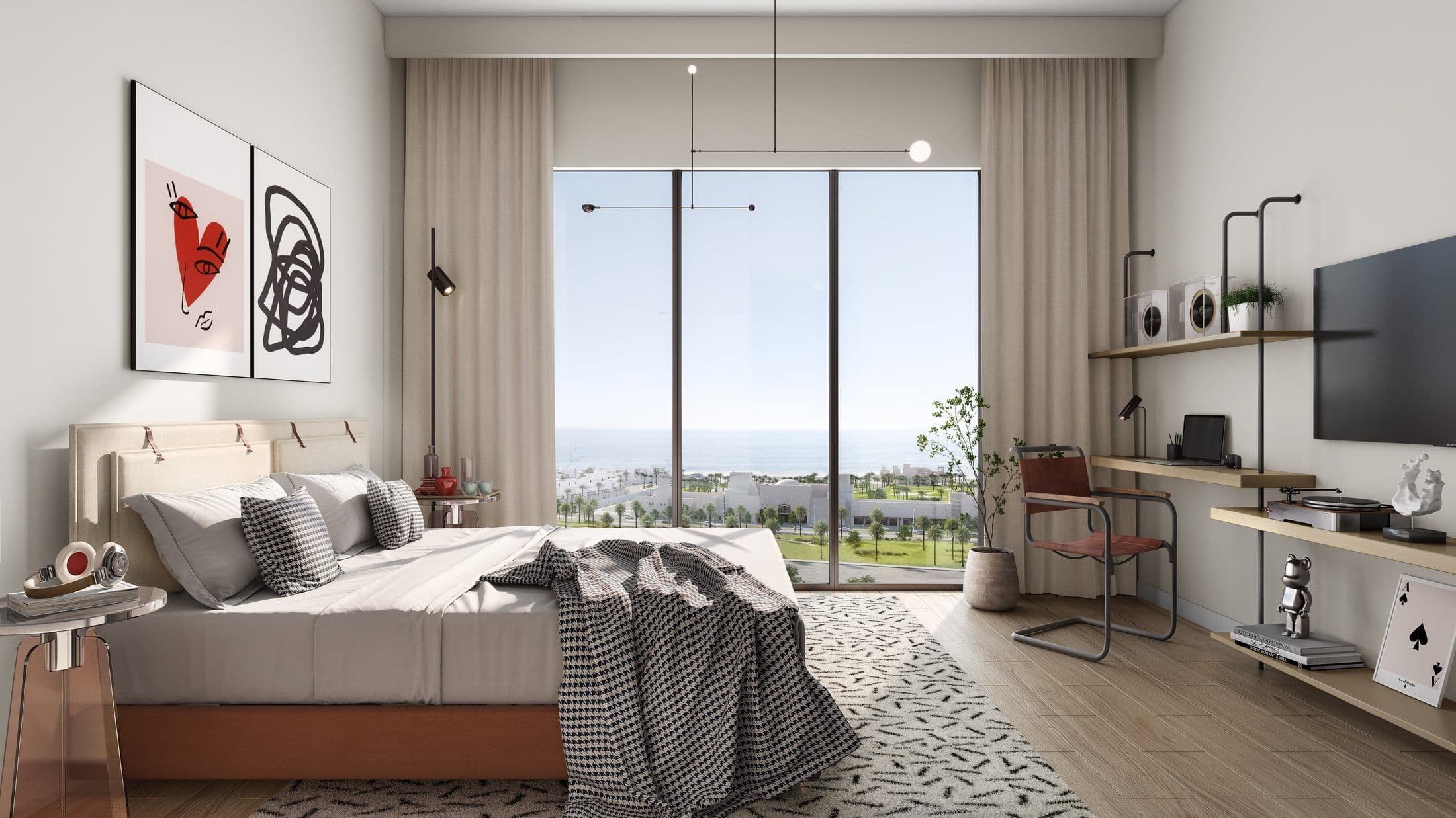 Manarat Living III — Master bedroom