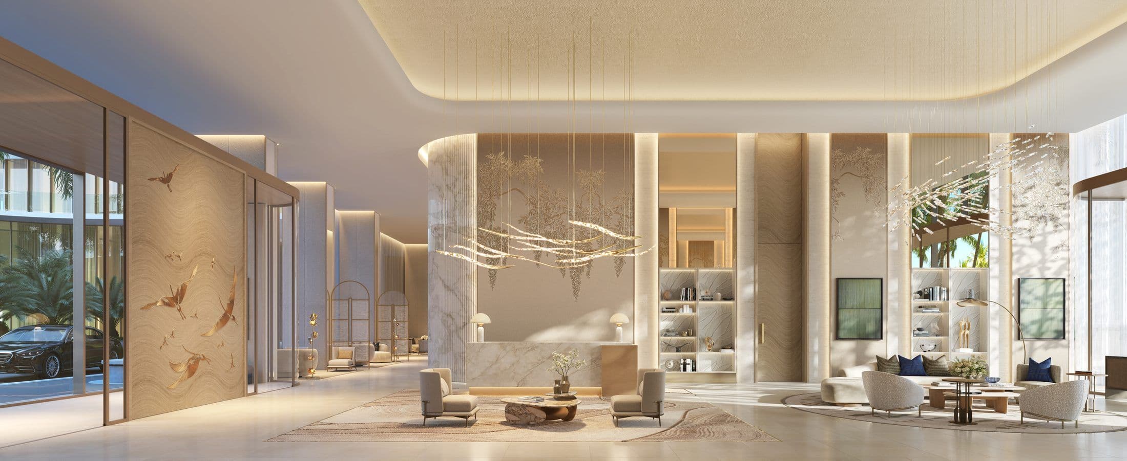 Mandarin Oriental Residences, Saadiyat Cultural District — Lobby