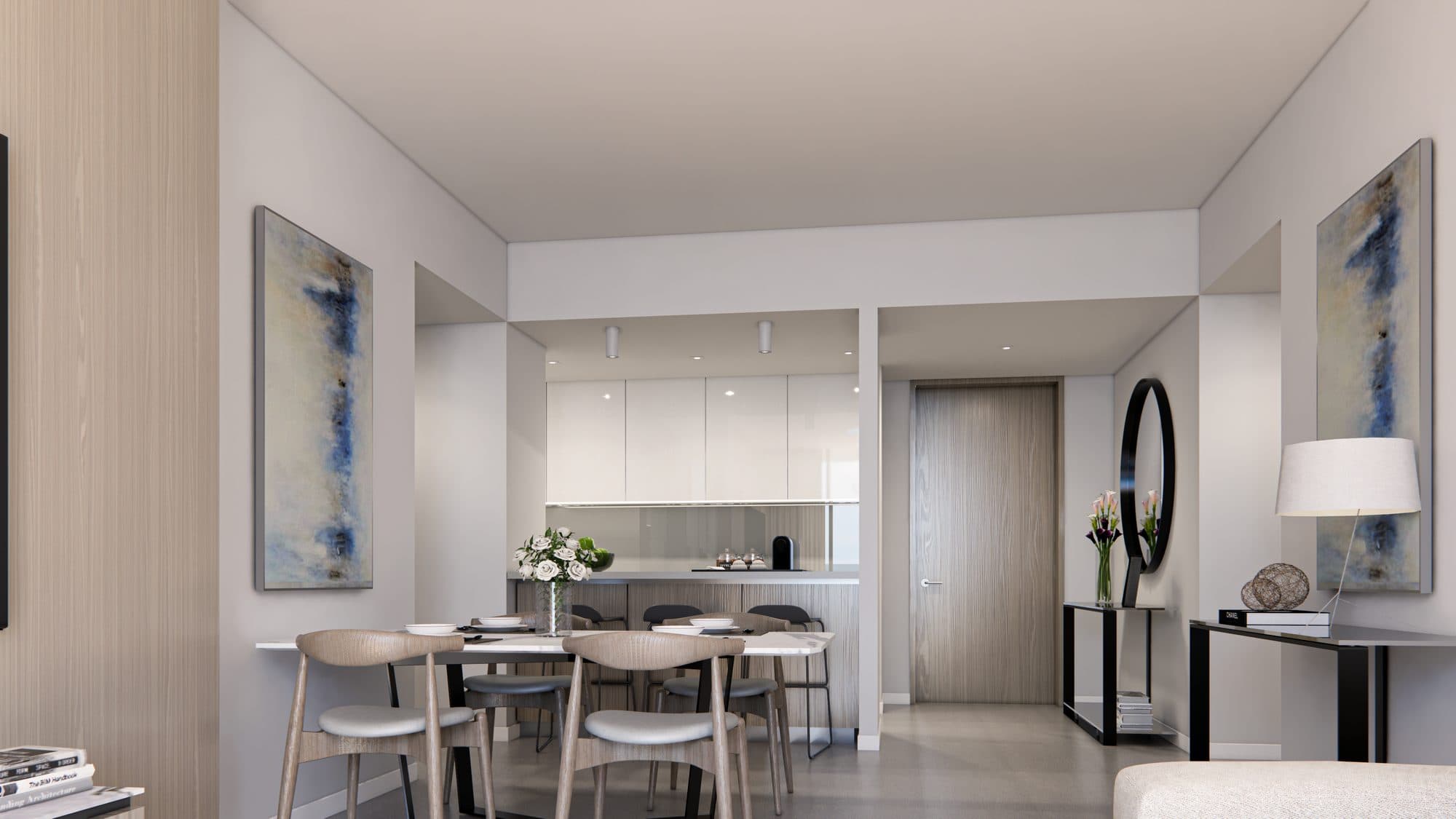 Marlin Tower — Dining hallway