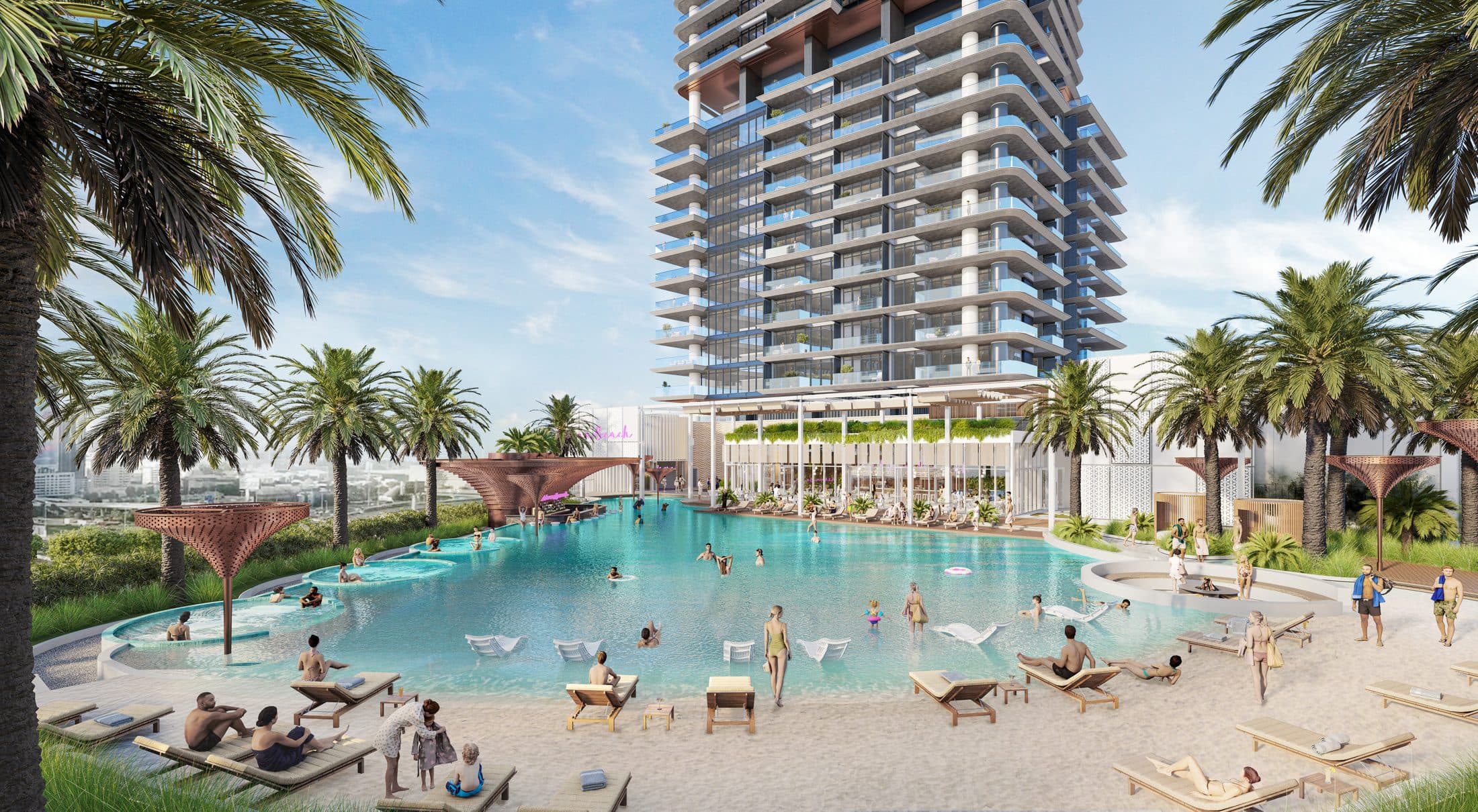 Mercer House — Beach club