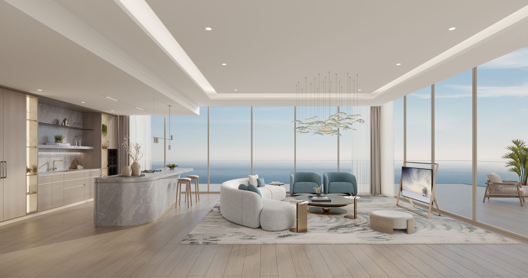 Meriva Gardens — Living room