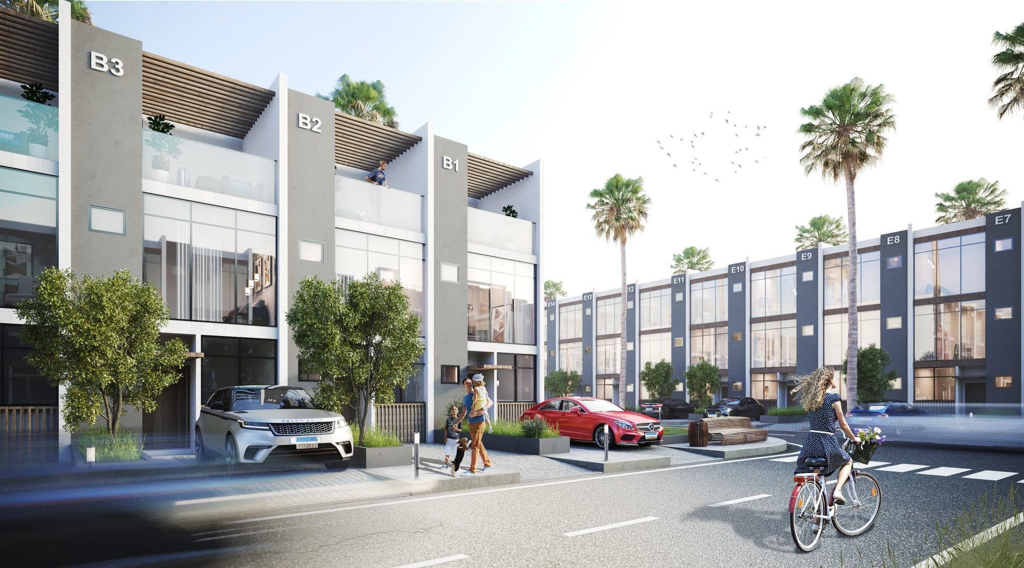 Montenapoleone — Street townhouses