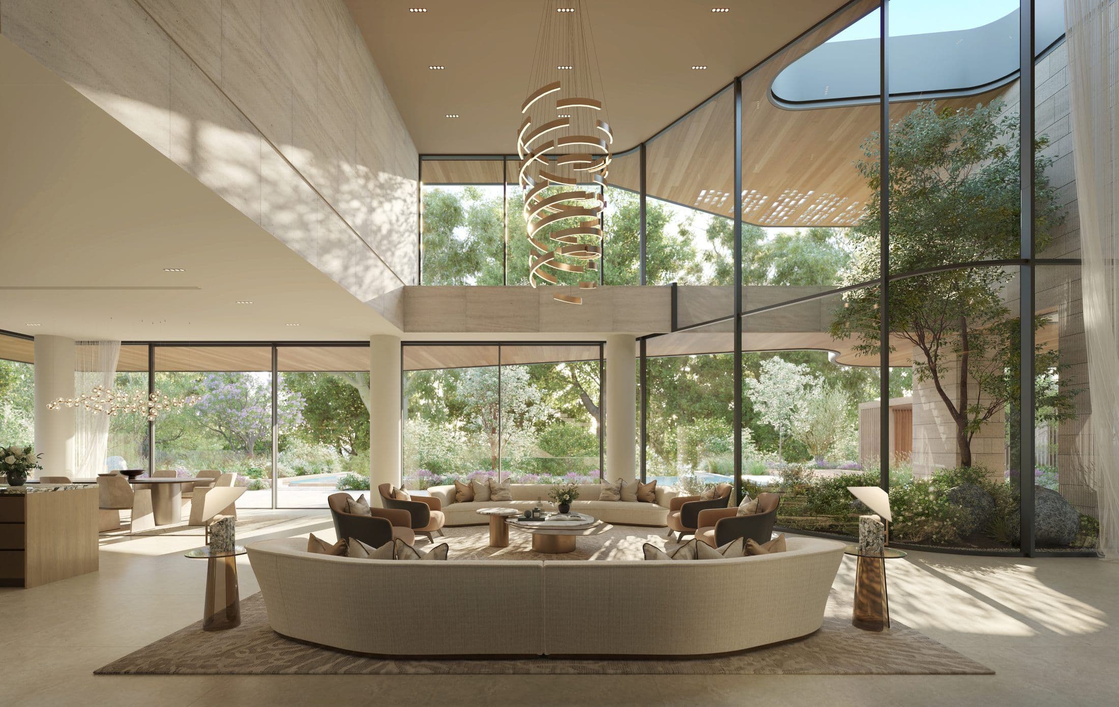 Moringa Mansions at The Wilds — Living room 6bed