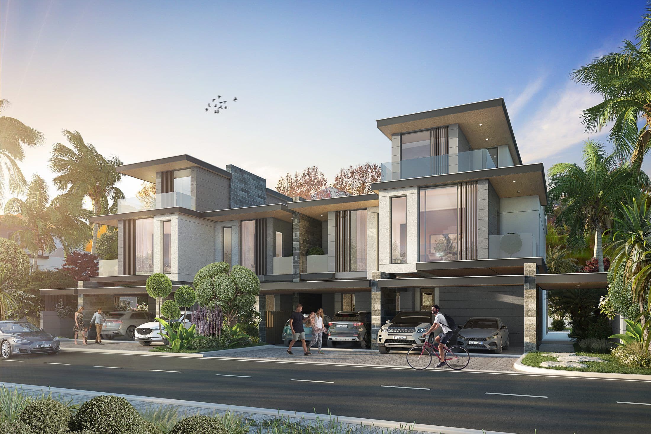 Morocco (DAMAC Lagoons) — Townhouse 4br