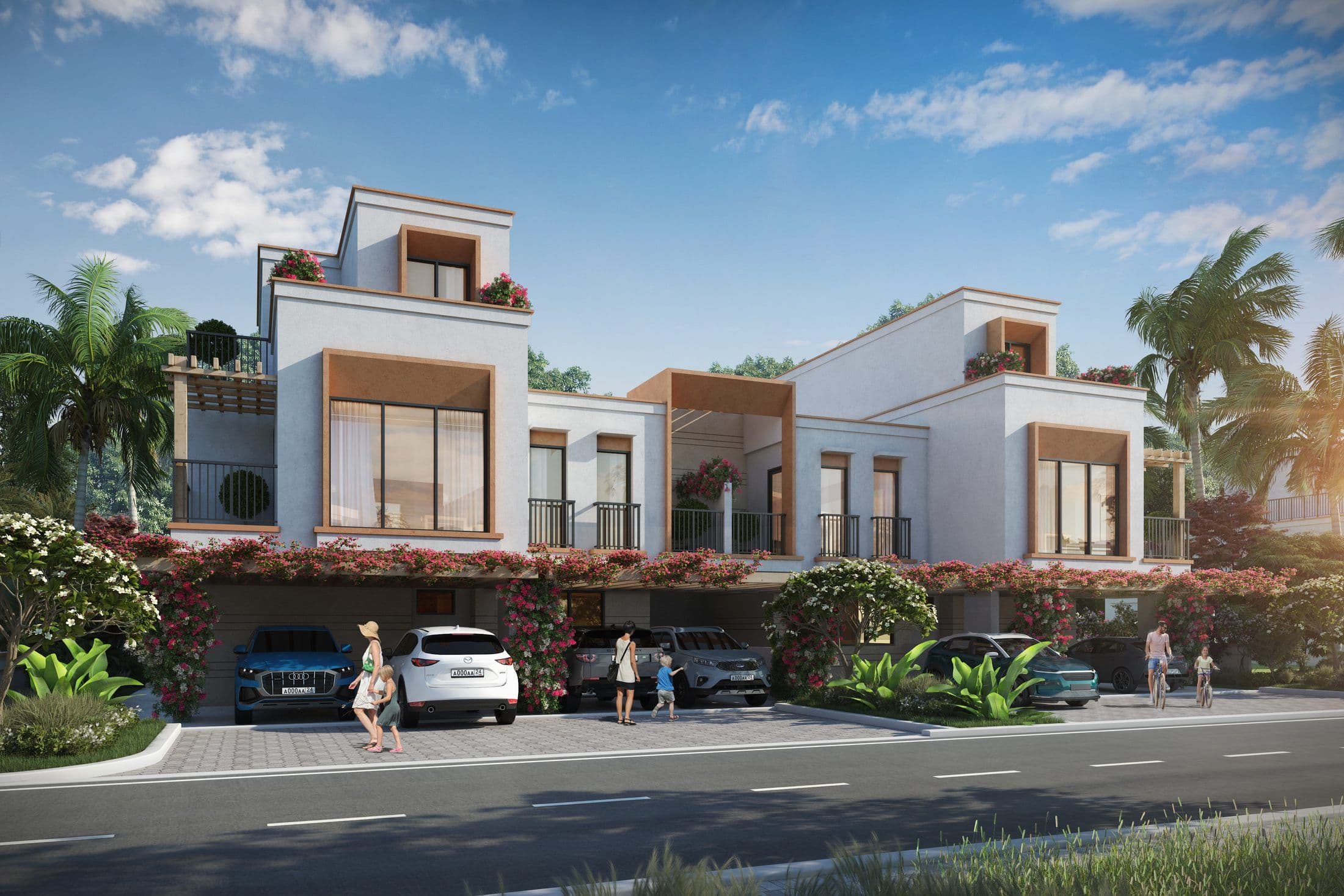 Mykonos (DAMAC Lagoons) — Exterior front