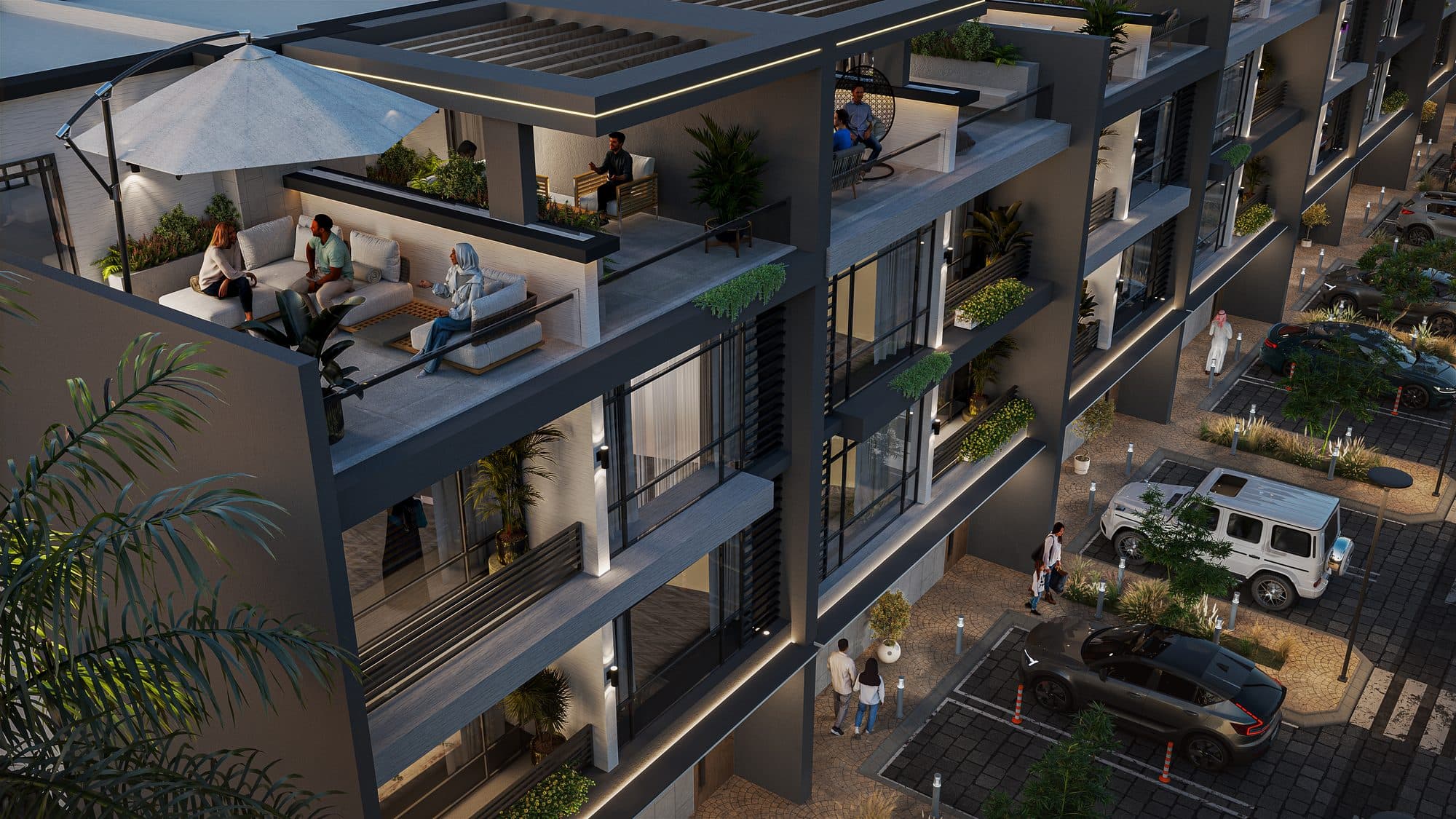 Najd Two — Rooftop terrace