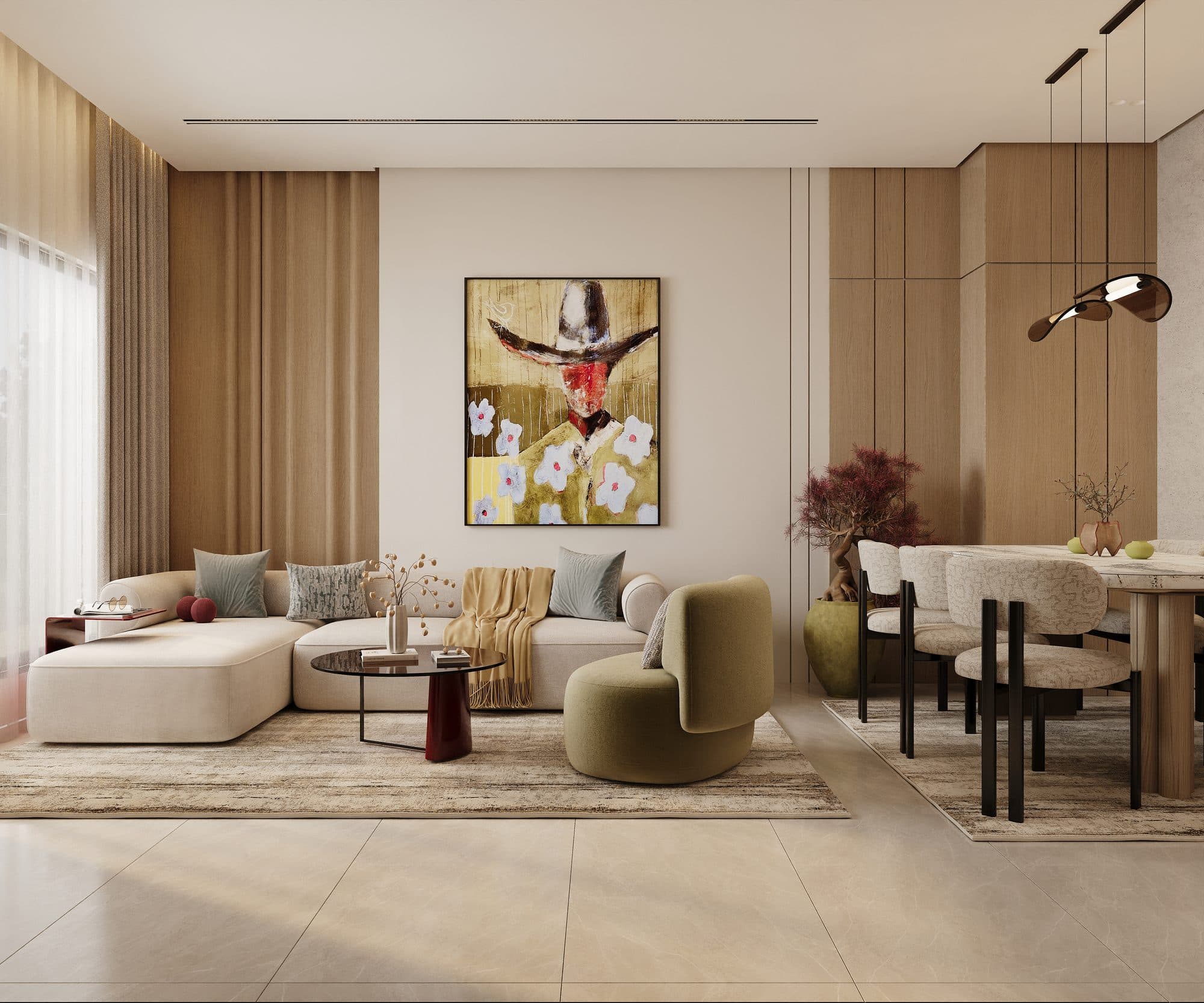 Najd 7 — Living room