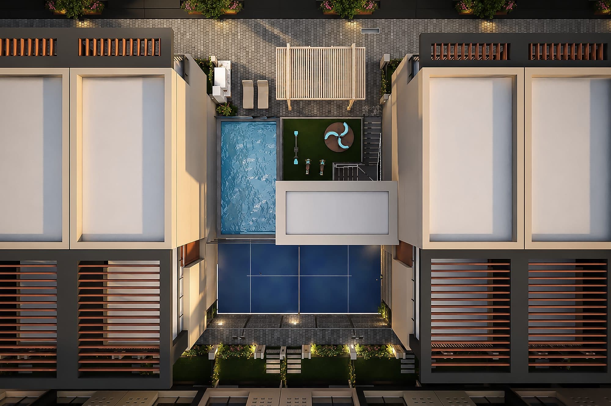 Najd 7 — Pool padel court
