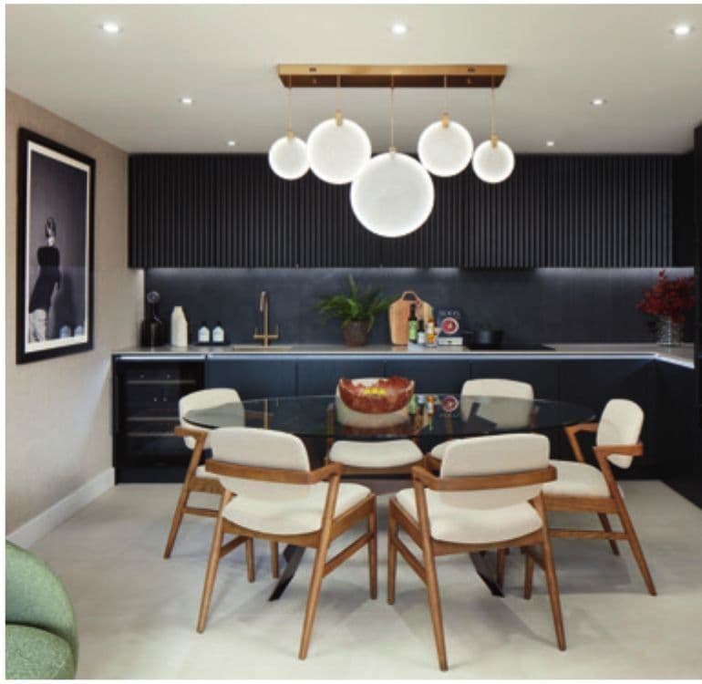 London Square Nine Elms — Kitchen dining
