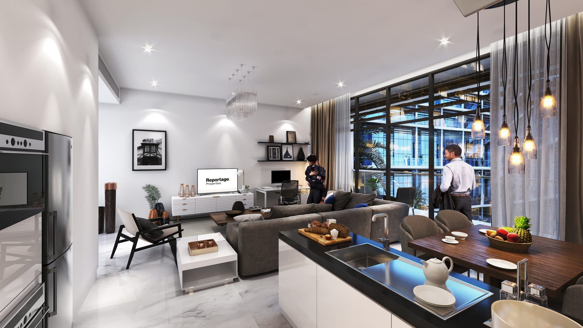 Oasis Two Residence — Living dining