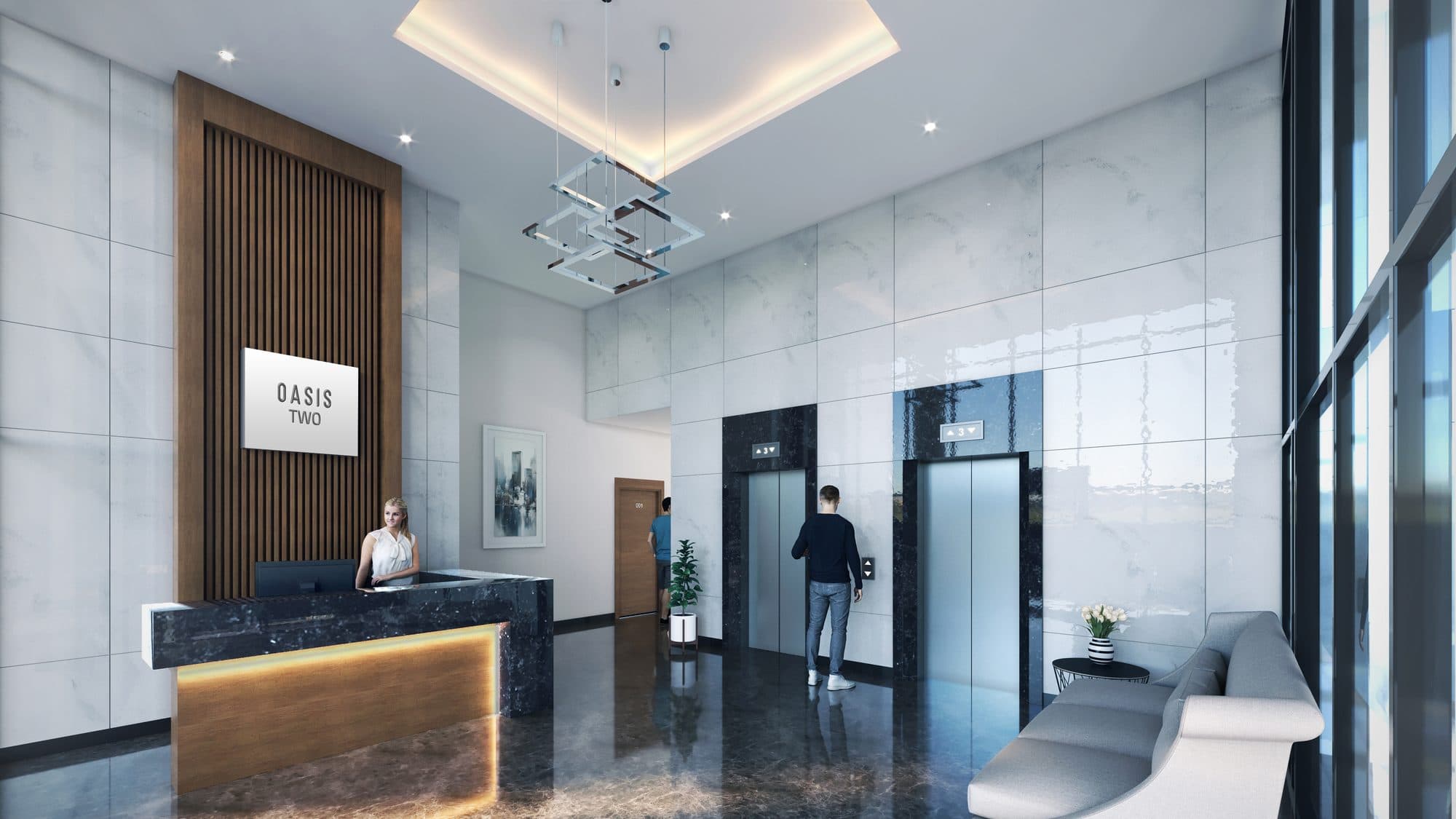 Oasis Two Residence — Lobby