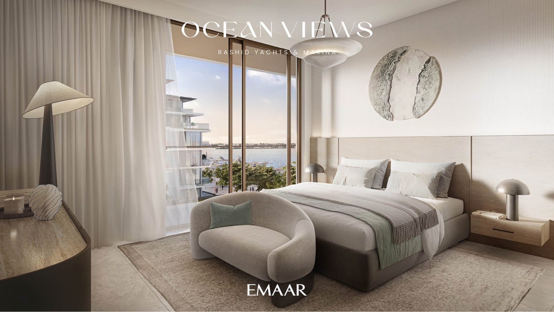 Ocean Views — Bedroom