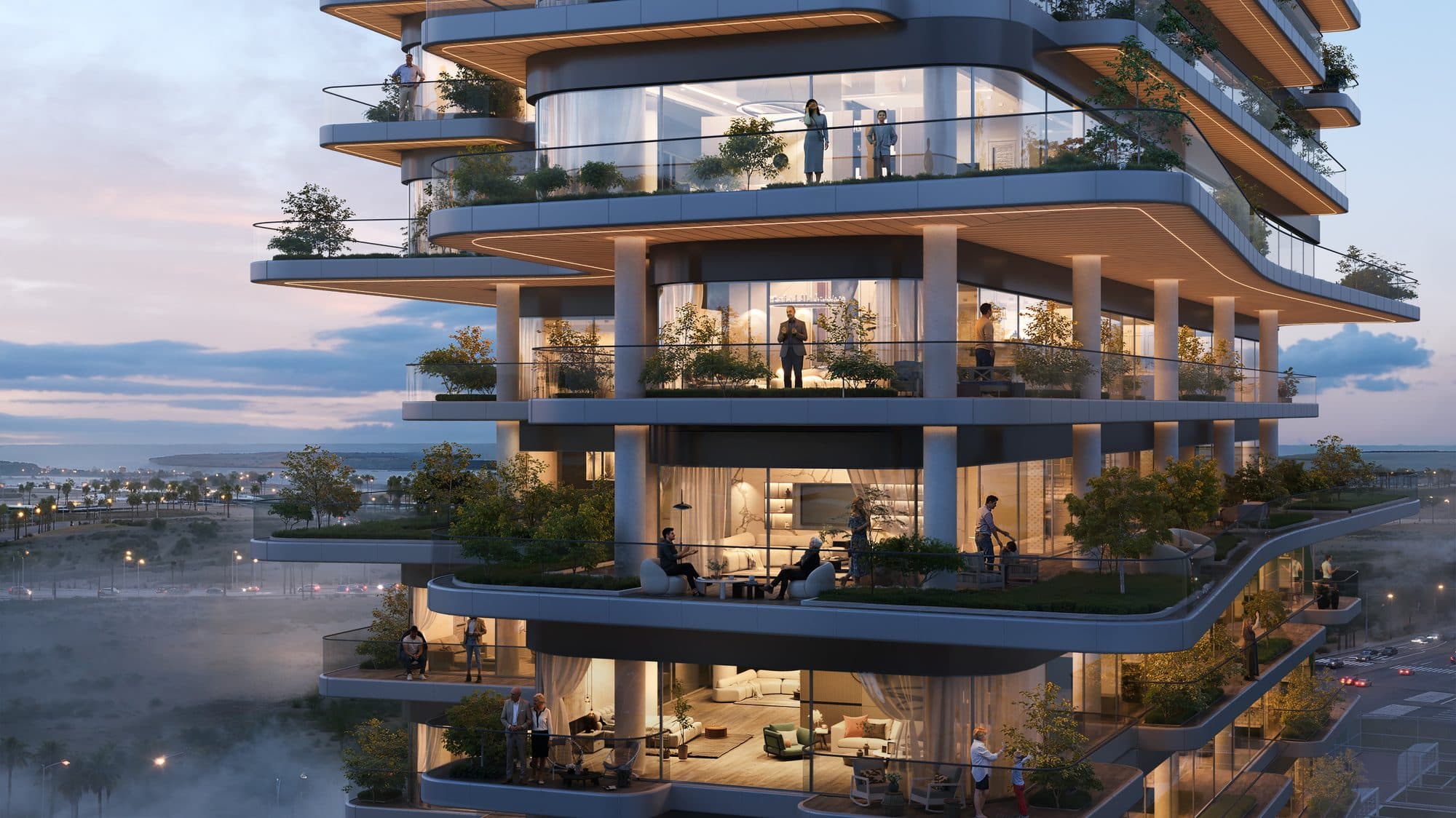 One Residence — Balcony living