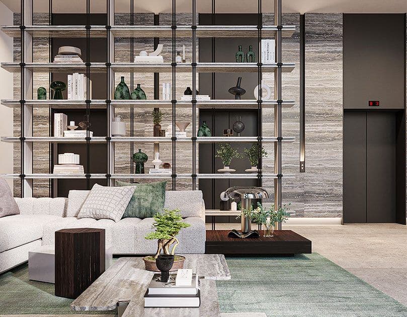 Oxford Terraces — Lobby