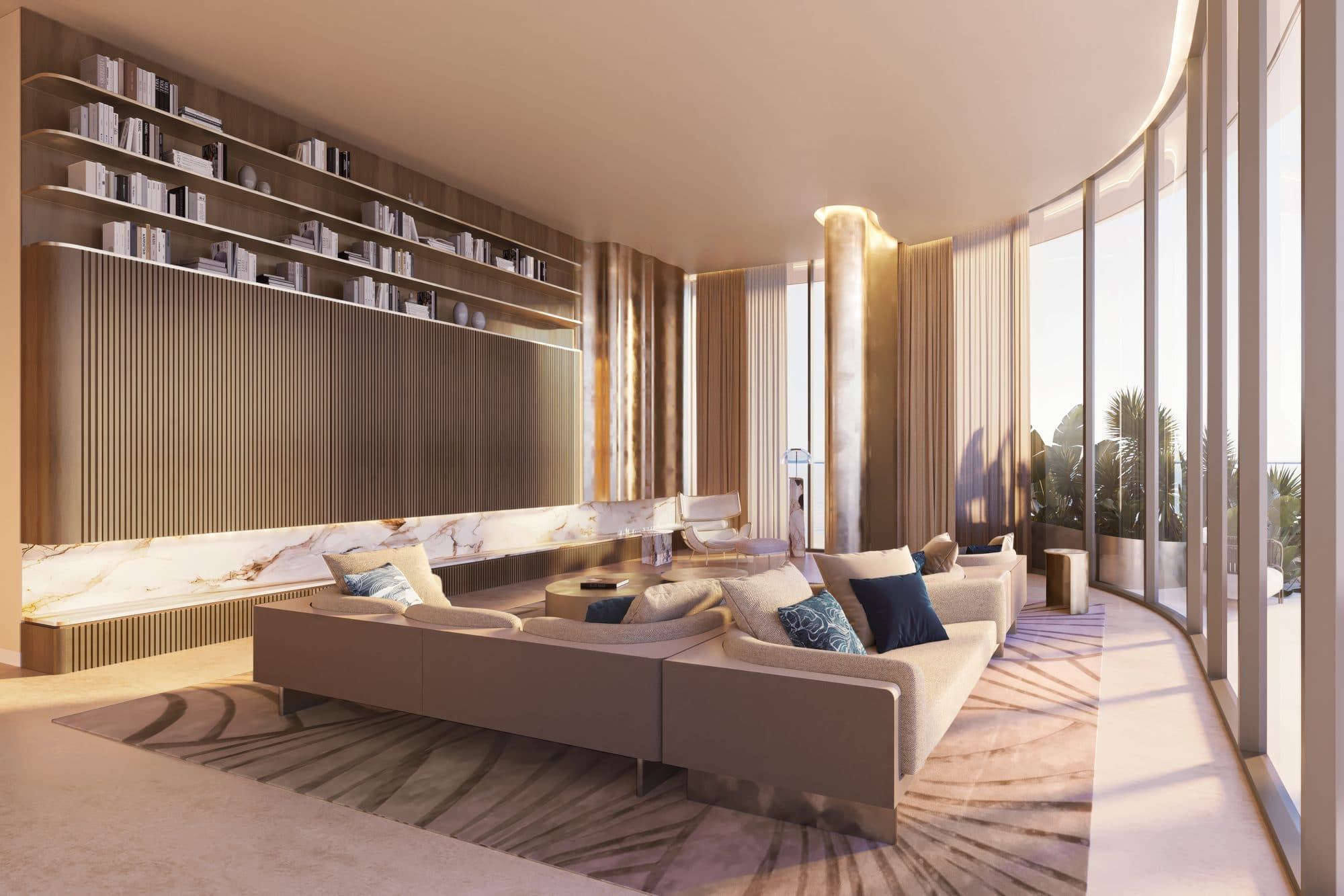 Panorama (Elie Saab) — Penthouse living