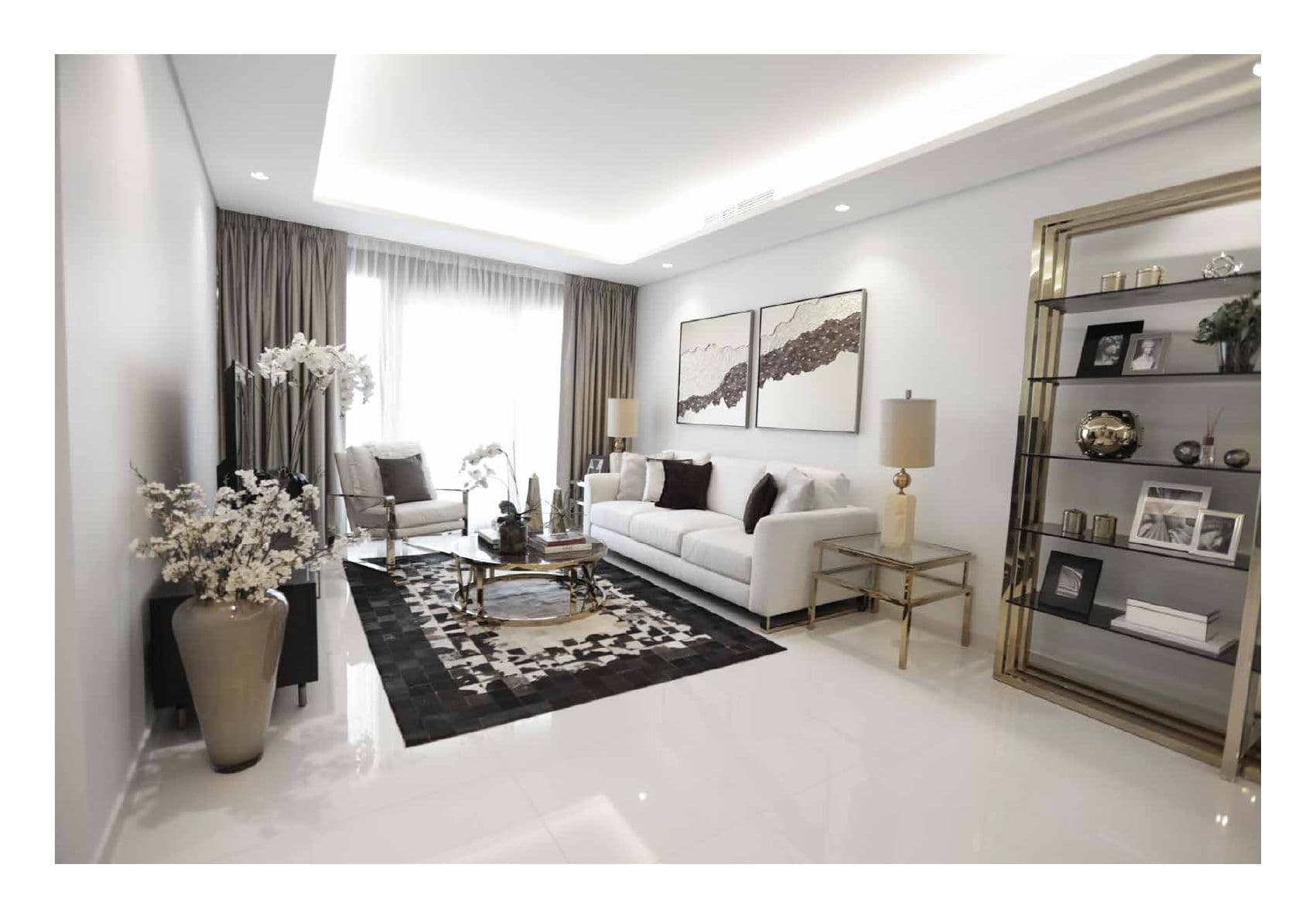 Paramount Tower Residence — Living room