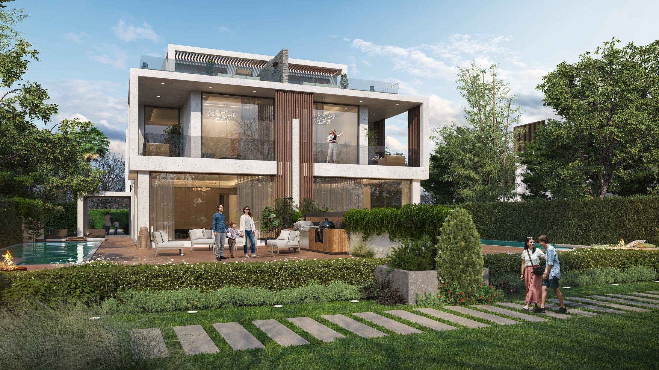 Park Greens — Exterior