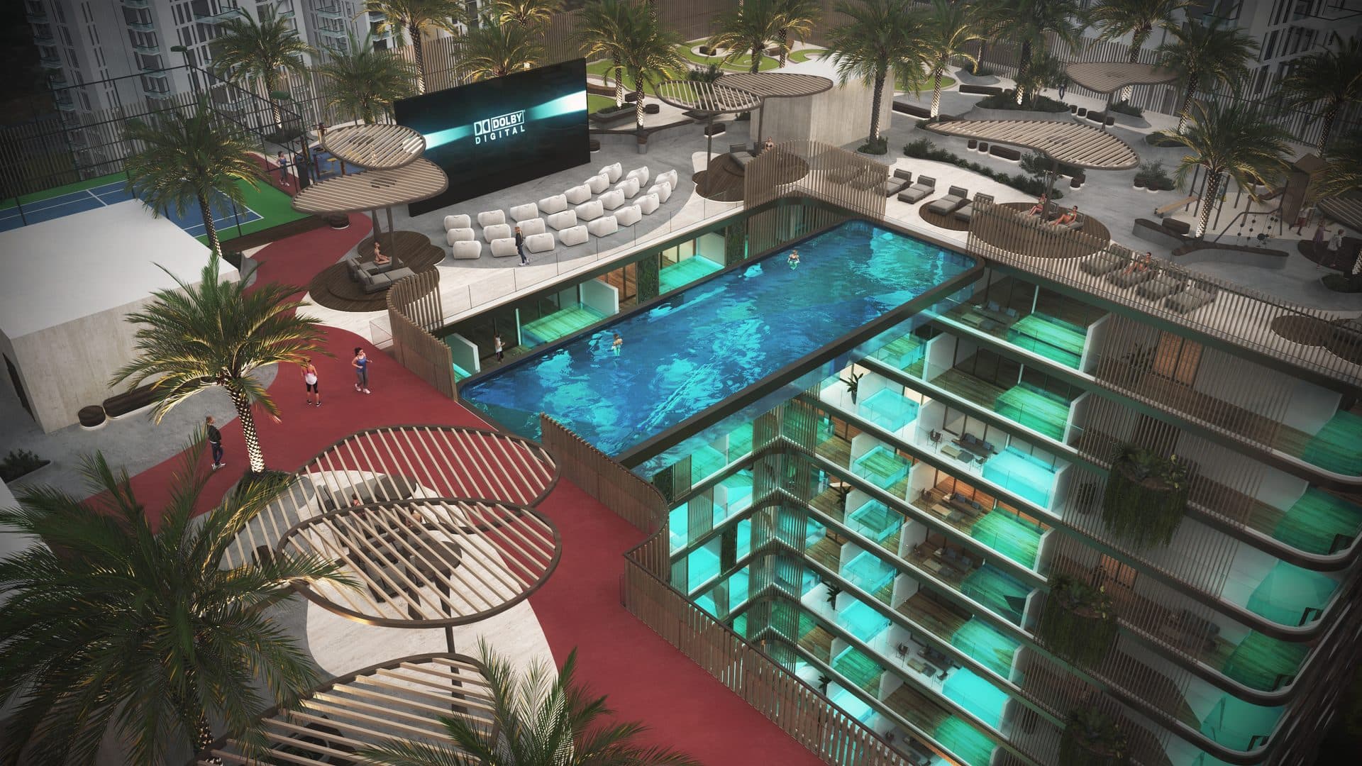 Peace Lagoons I — Infinity pool