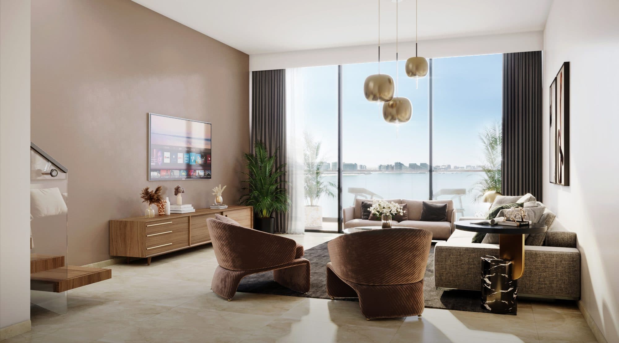 Perla 1 — Living room