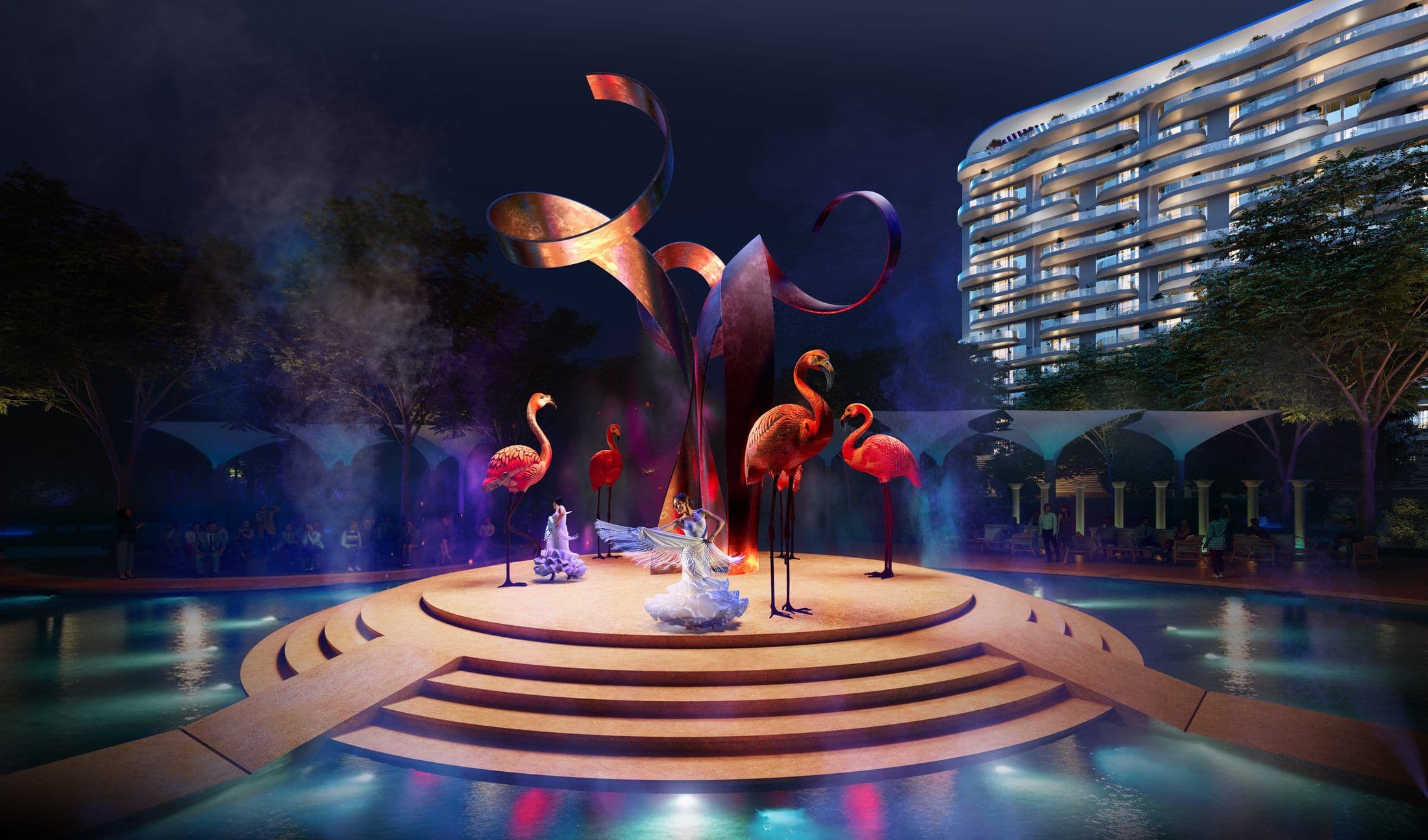 Piazza Roma — Flamenco stage