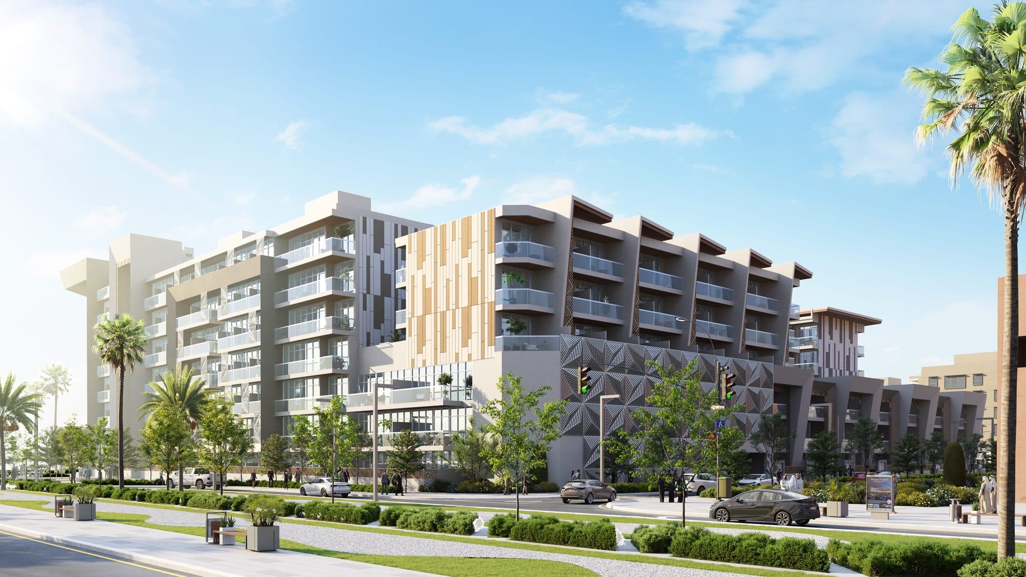 Plaza — Exterior day