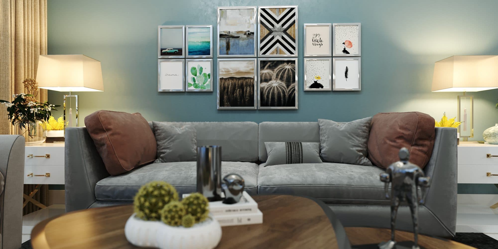 Plaza — Living room