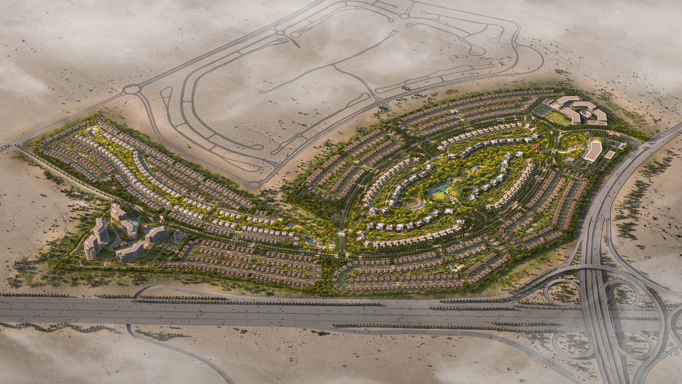 Ravenna Residences at The Wilds — Masterplan aerial