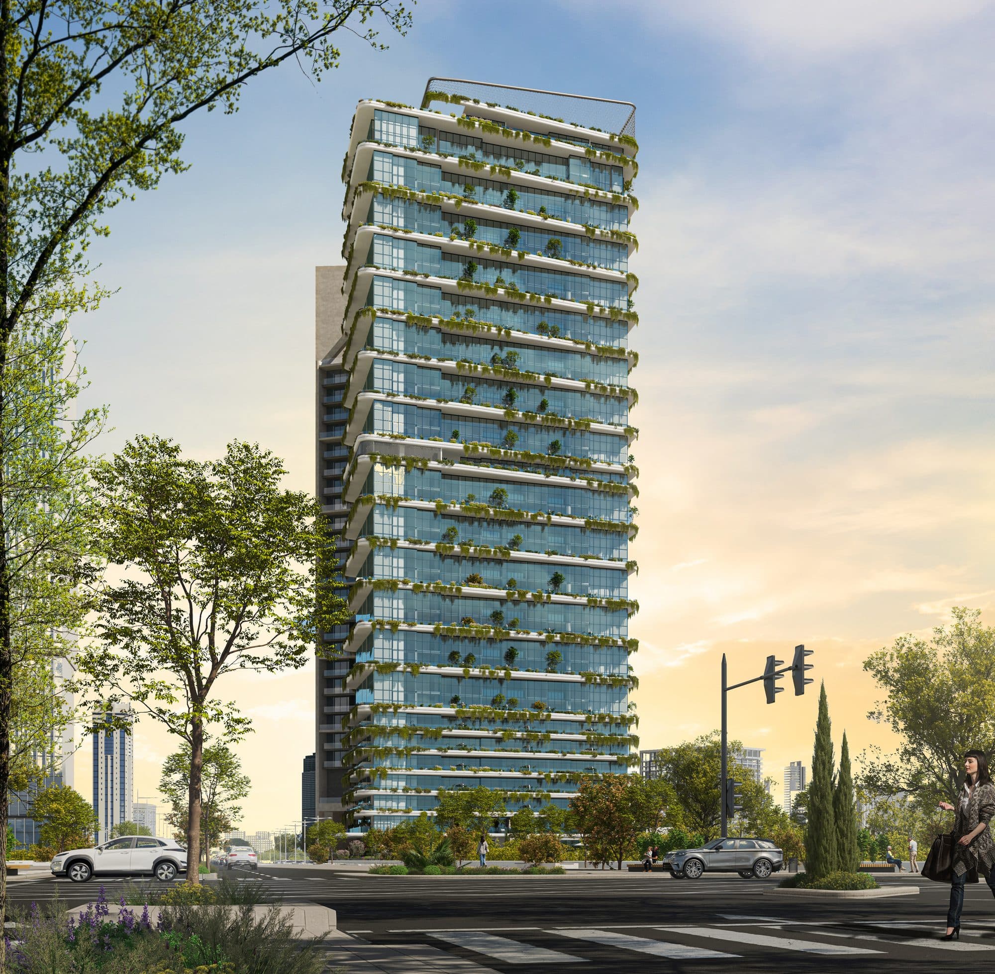 Reportage Tower — Exterior hero