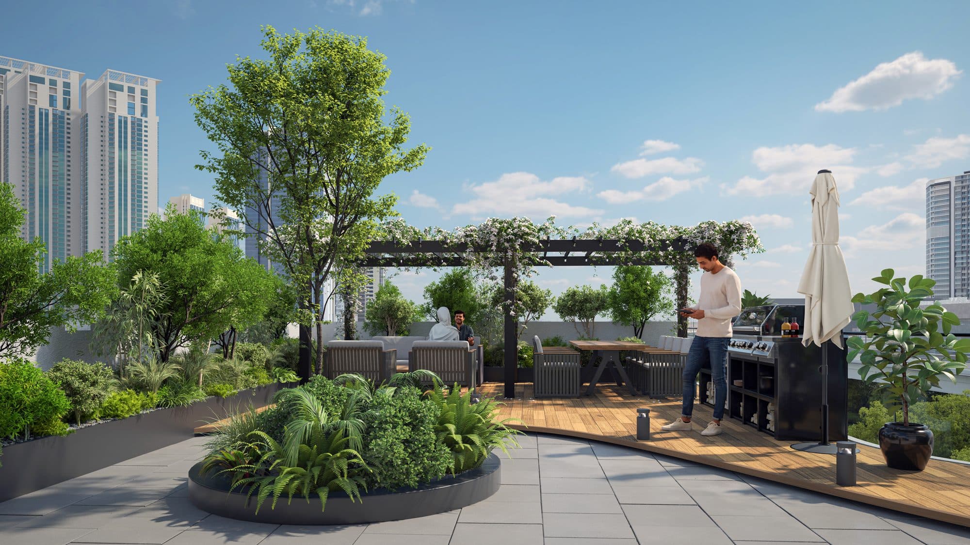 Reportage Tower — Rooftop terrace