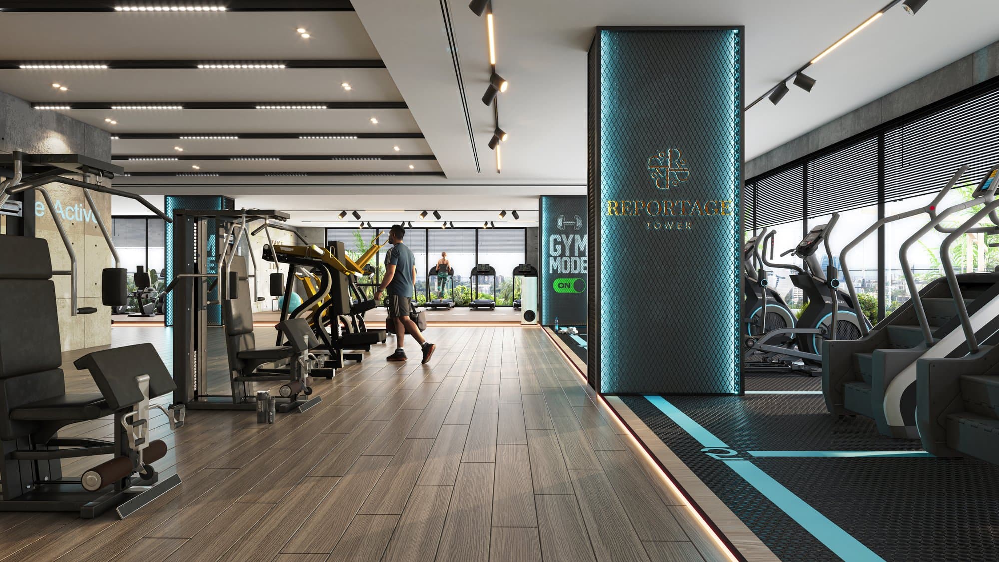Reportage Tower — Gym