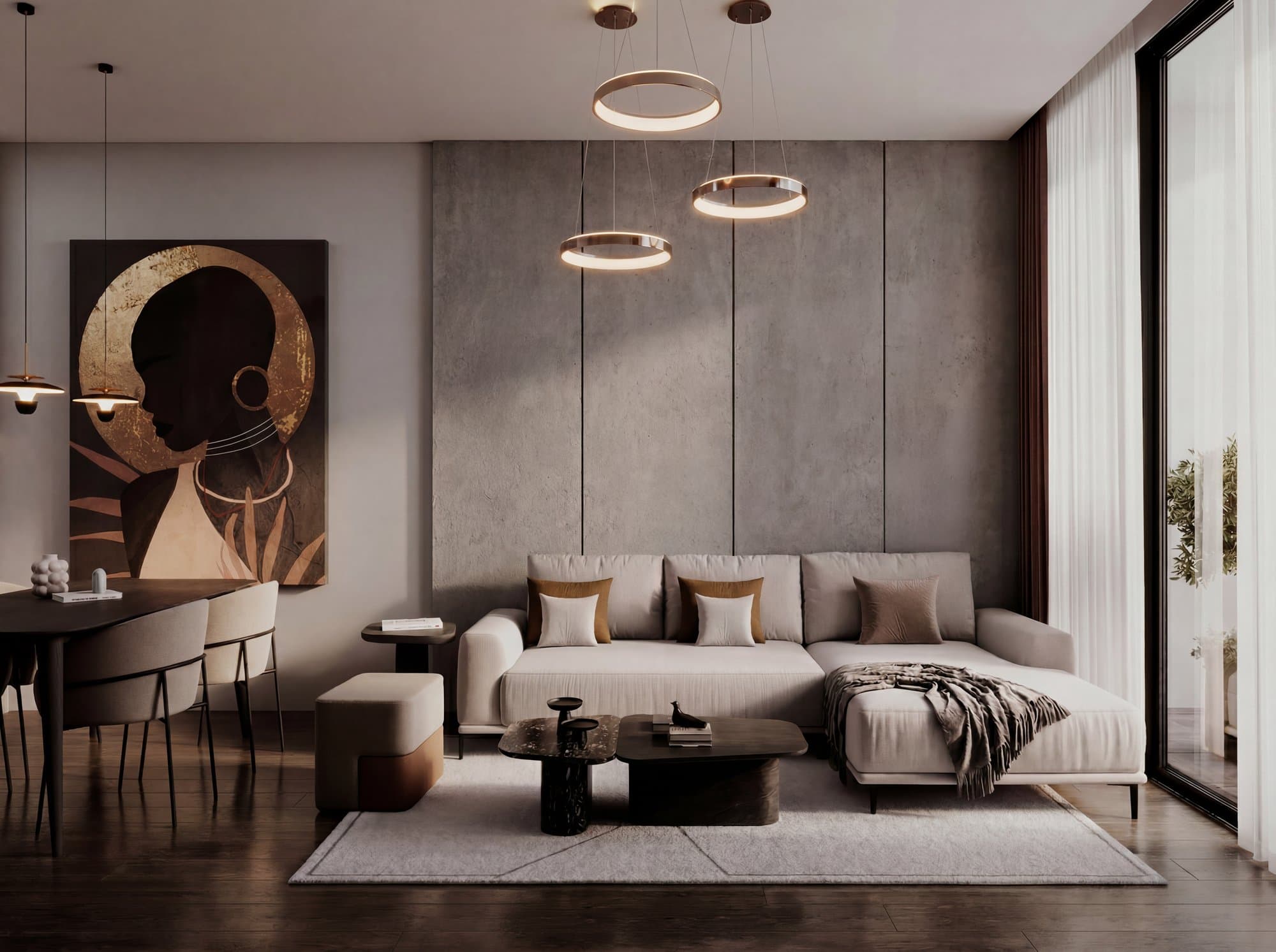Reportage Towers — Living room