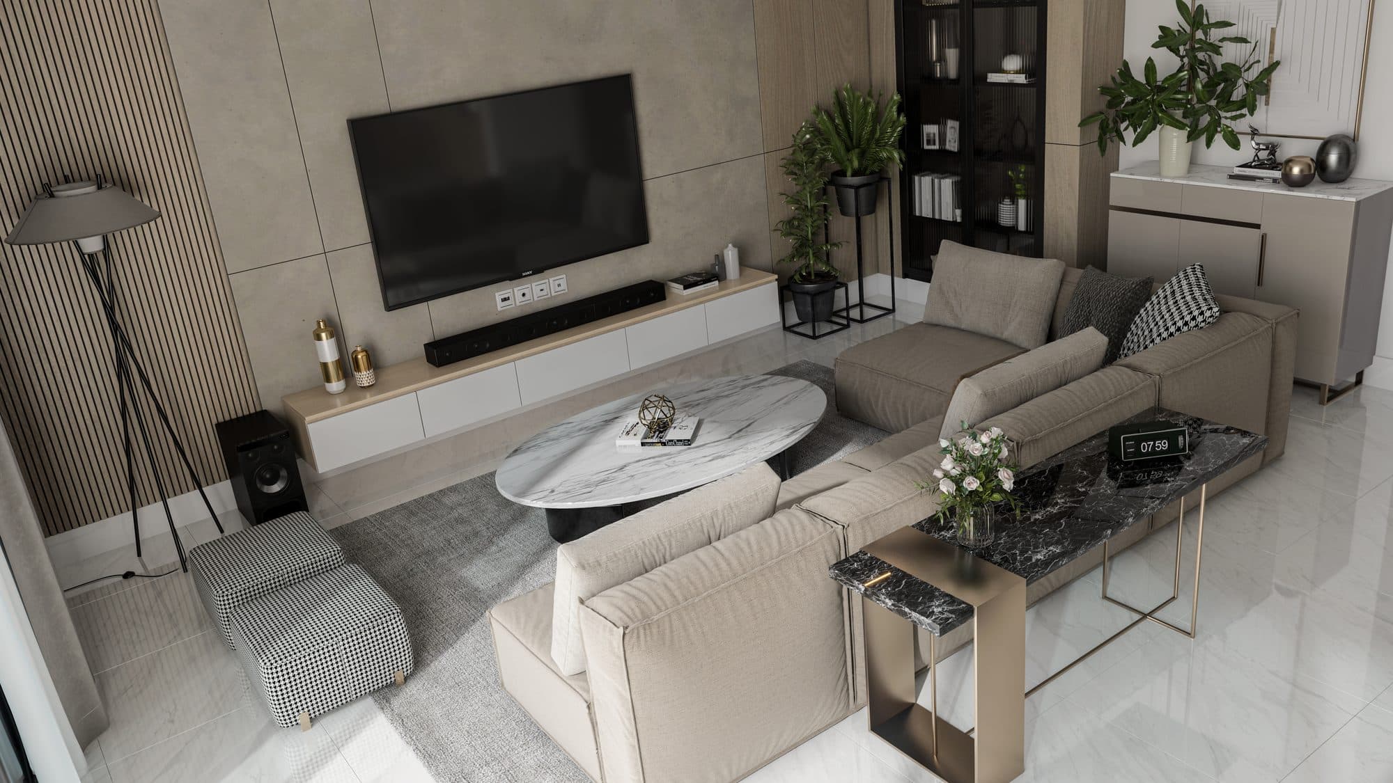 Reportage Village — Living room