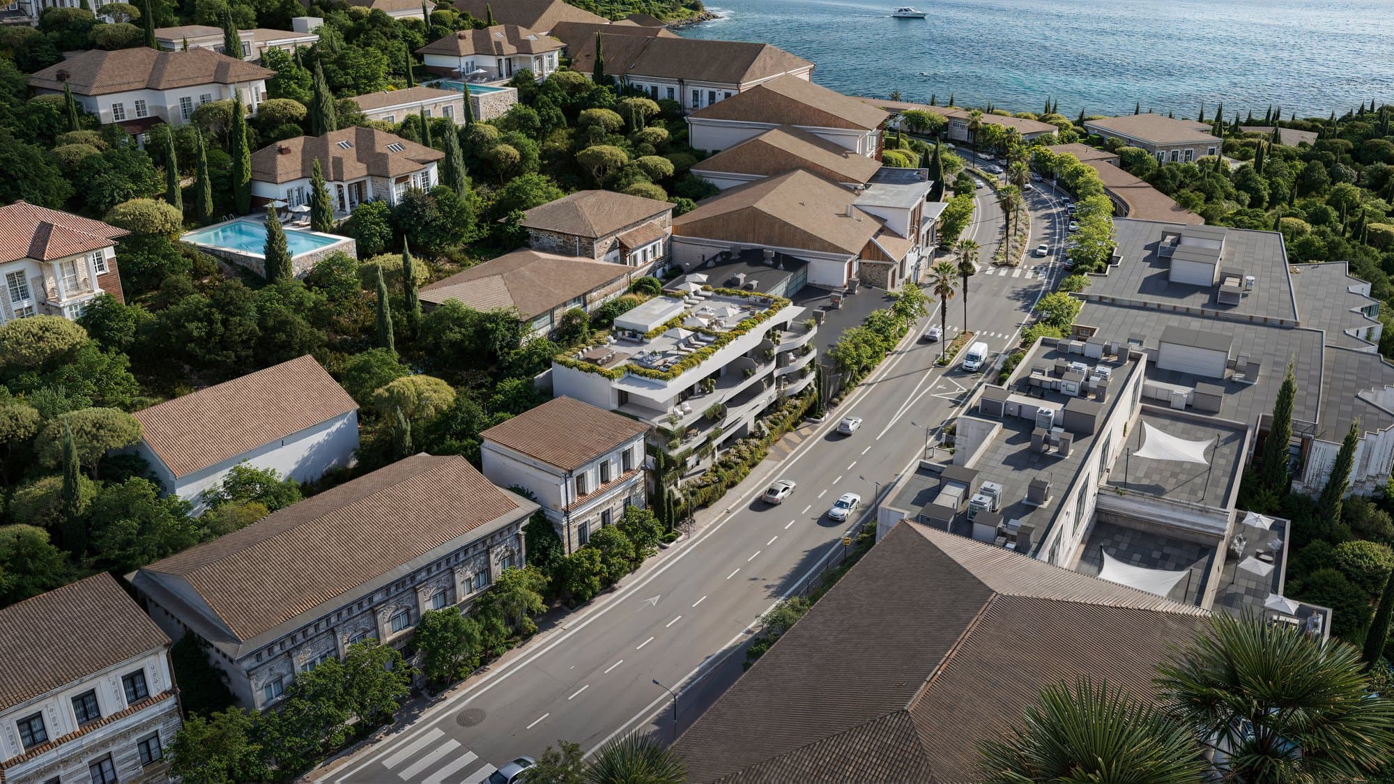 Résidence Côme — Exterior aerial