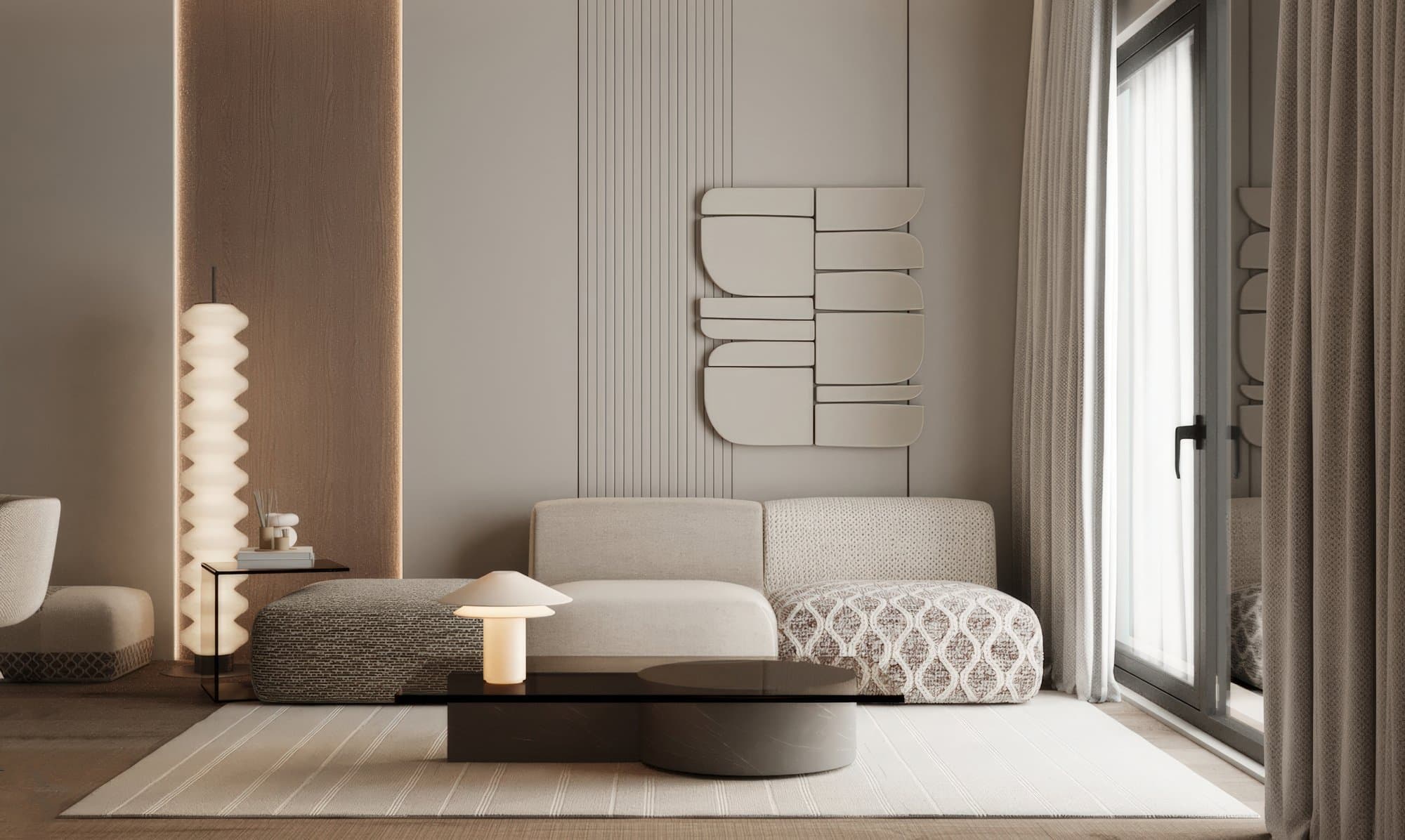 Résidence Côme — Living room