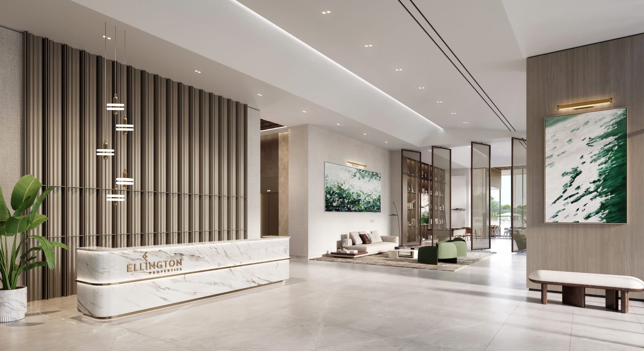 Riverton House — Lobby