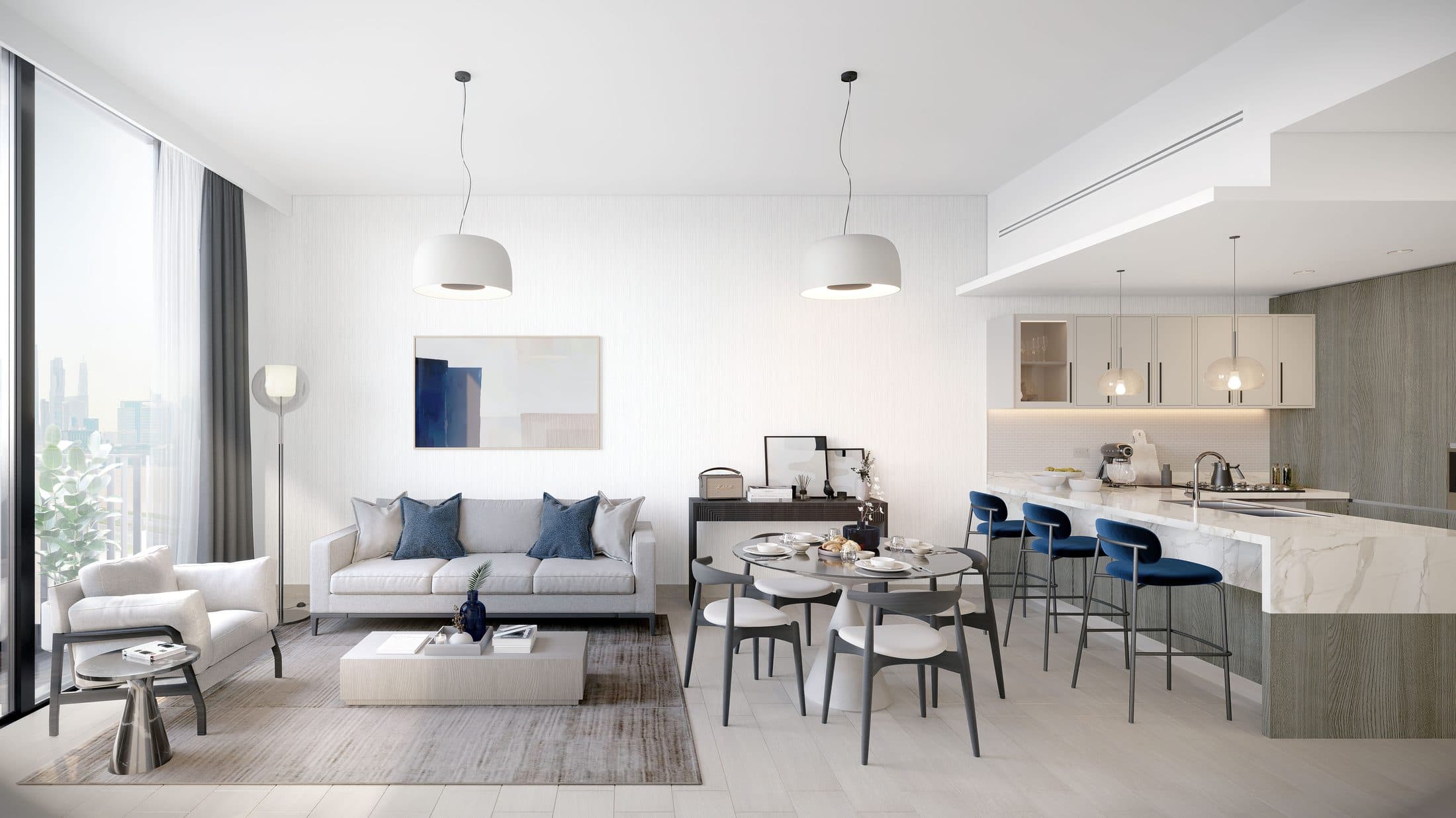 Rosemont Residences — Living room