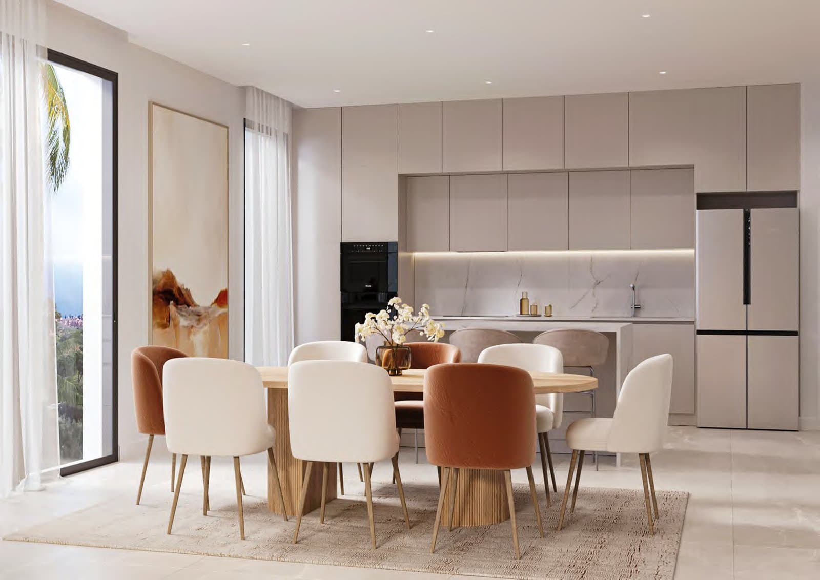 Royal Park Residence — Kitchen dining