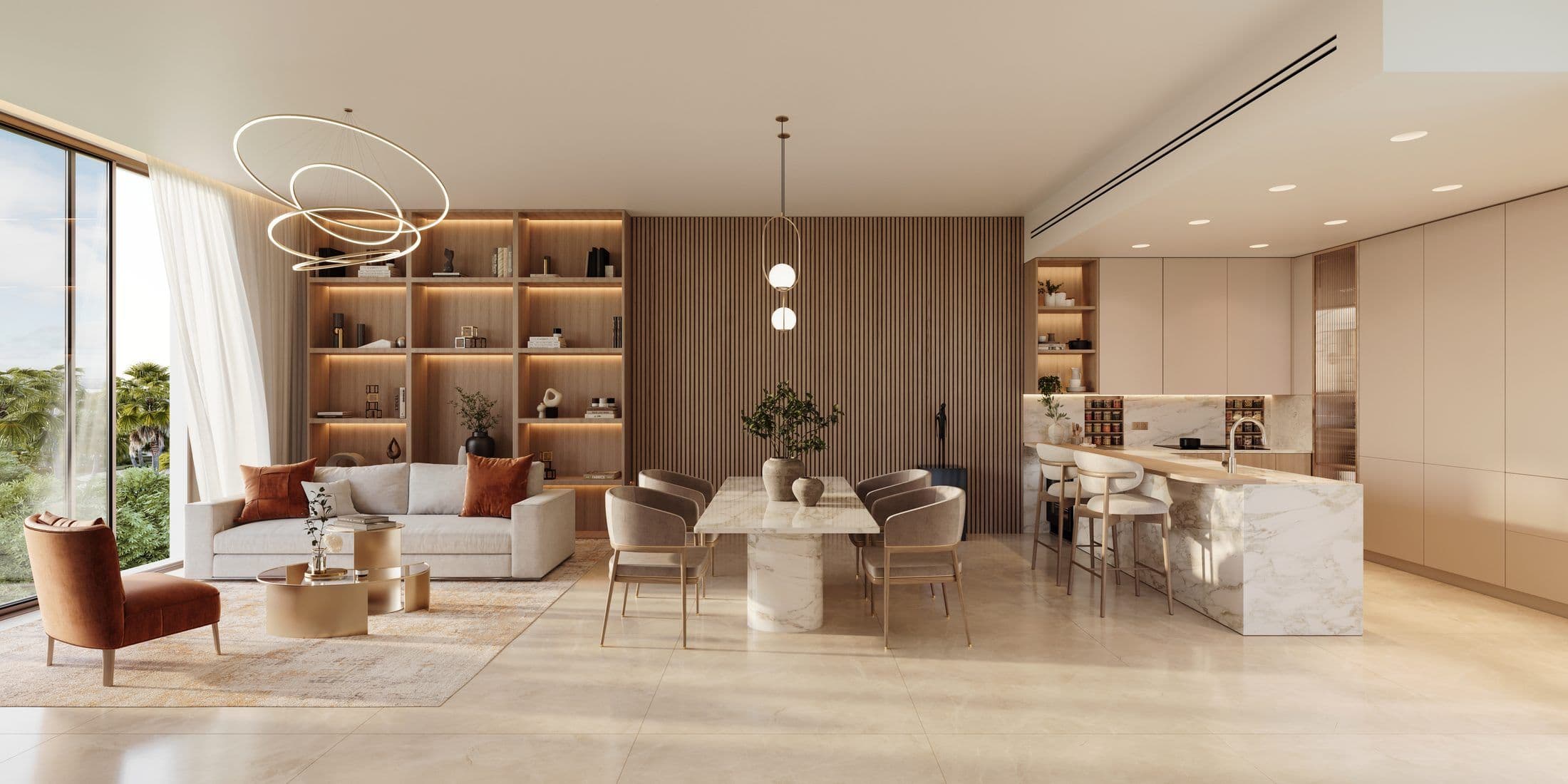 Sama Yas — Living kitchen