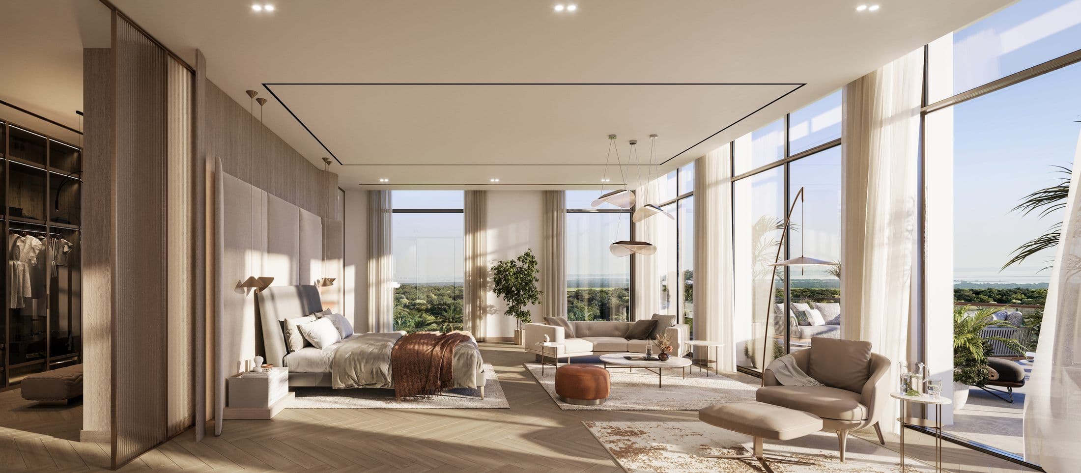 Sama Yas Penthouse Collection — Master bedroom