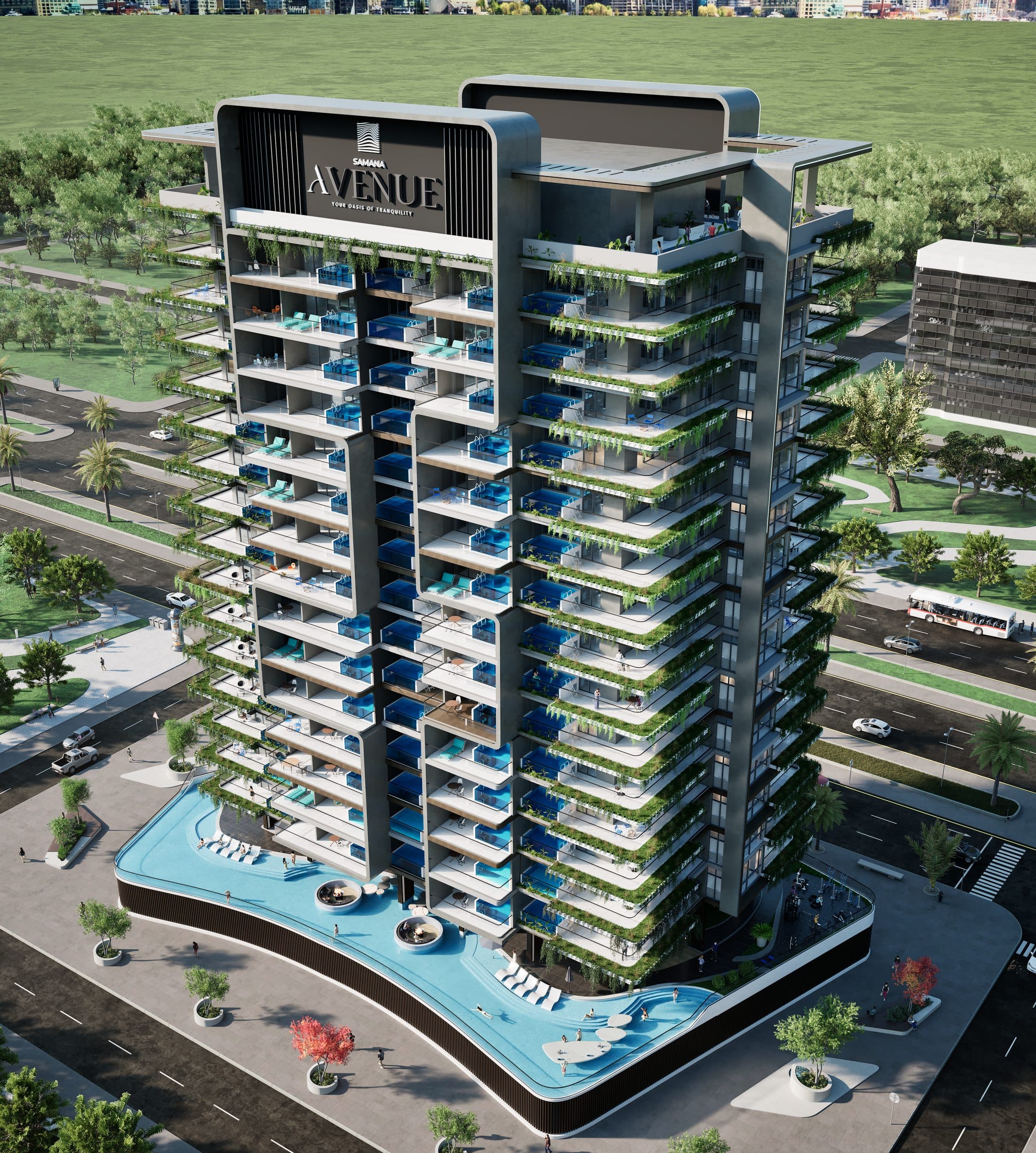 Samana Avenue — Hero exterior
