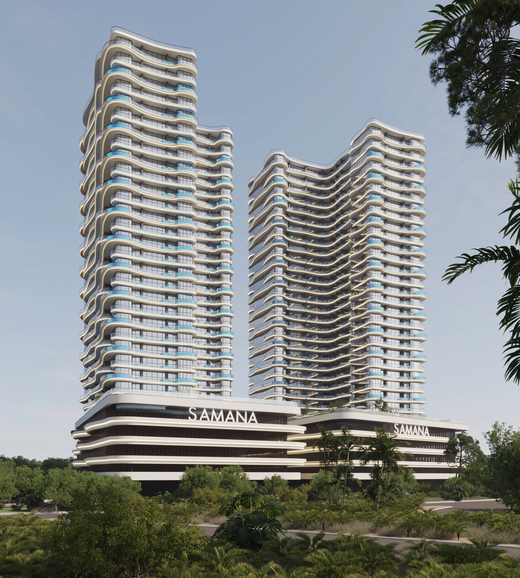 Samana Barari Twin Towers — Hero exterior