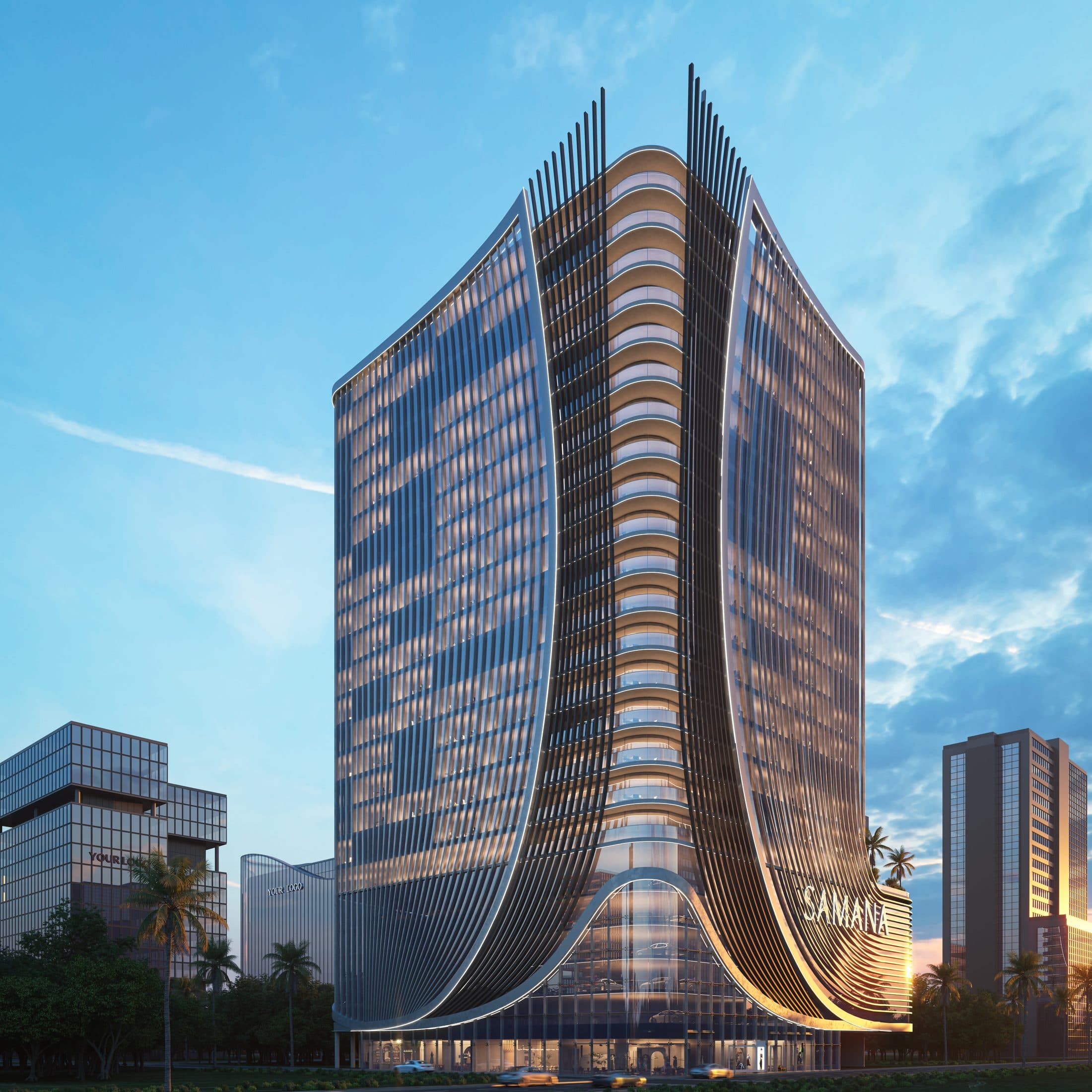 Samana Business Hub — Hero exterior