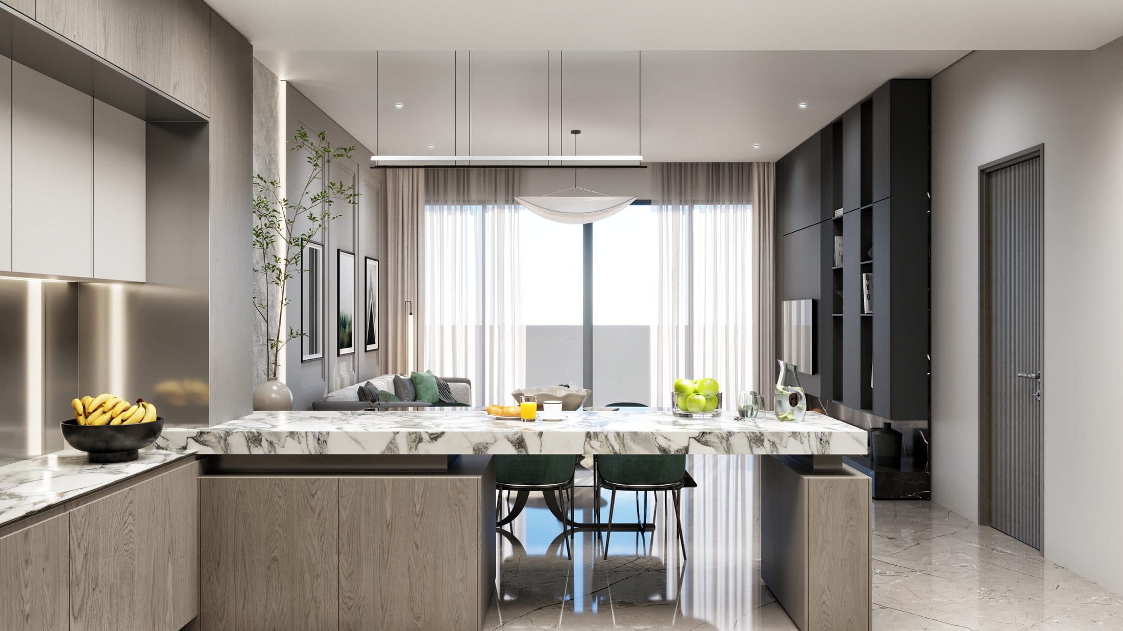 Samana Lake Views 2 — Kitchen